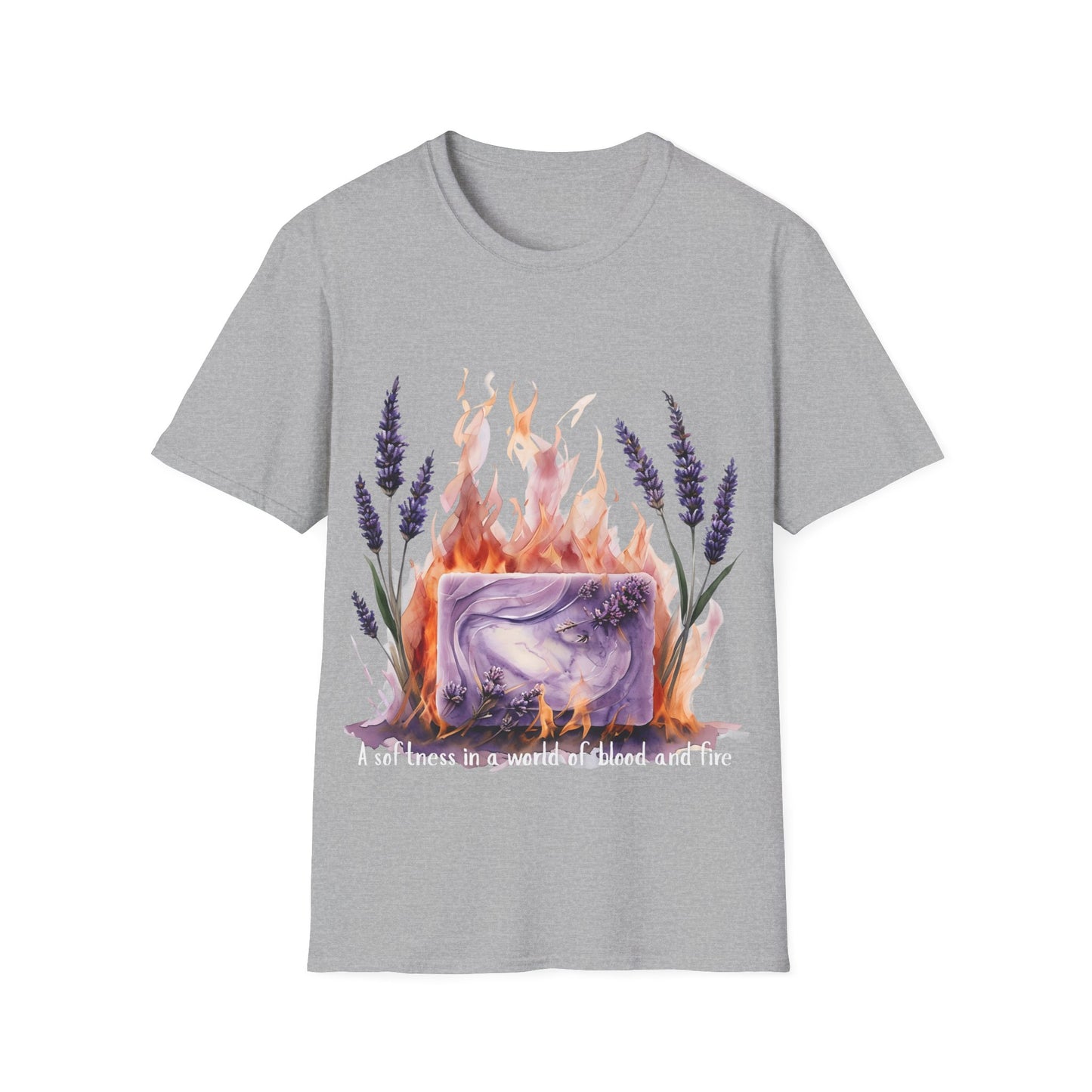Heir of Fire Aelin T-Shirt, Lavender Soap Design, this t-shirt is not just clothing—it's a celebration of her favorite mythical tales.