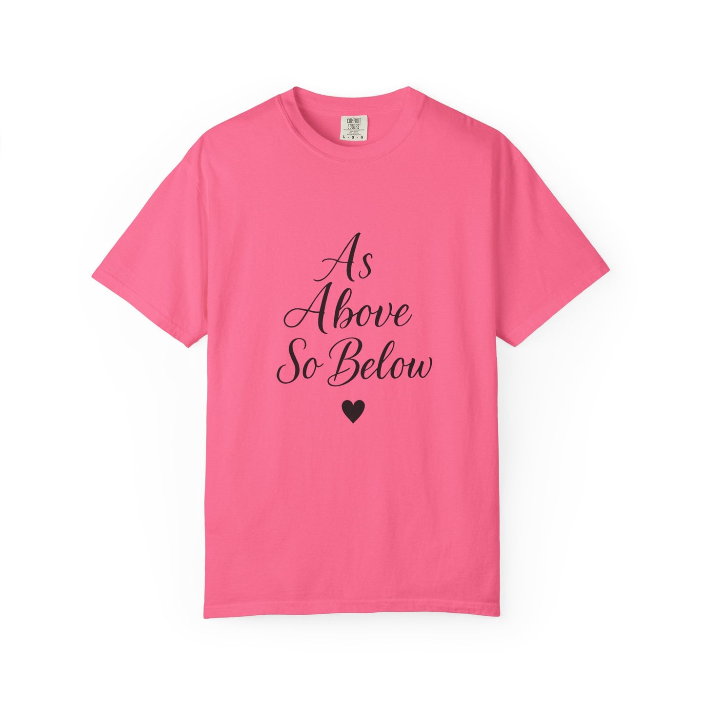 As Above So Below T-shirt, Embrace the celestial vibes infused in this spiritual tee, where the ancient secrets of pagan clothing meet the modern allure of witchy clothes.