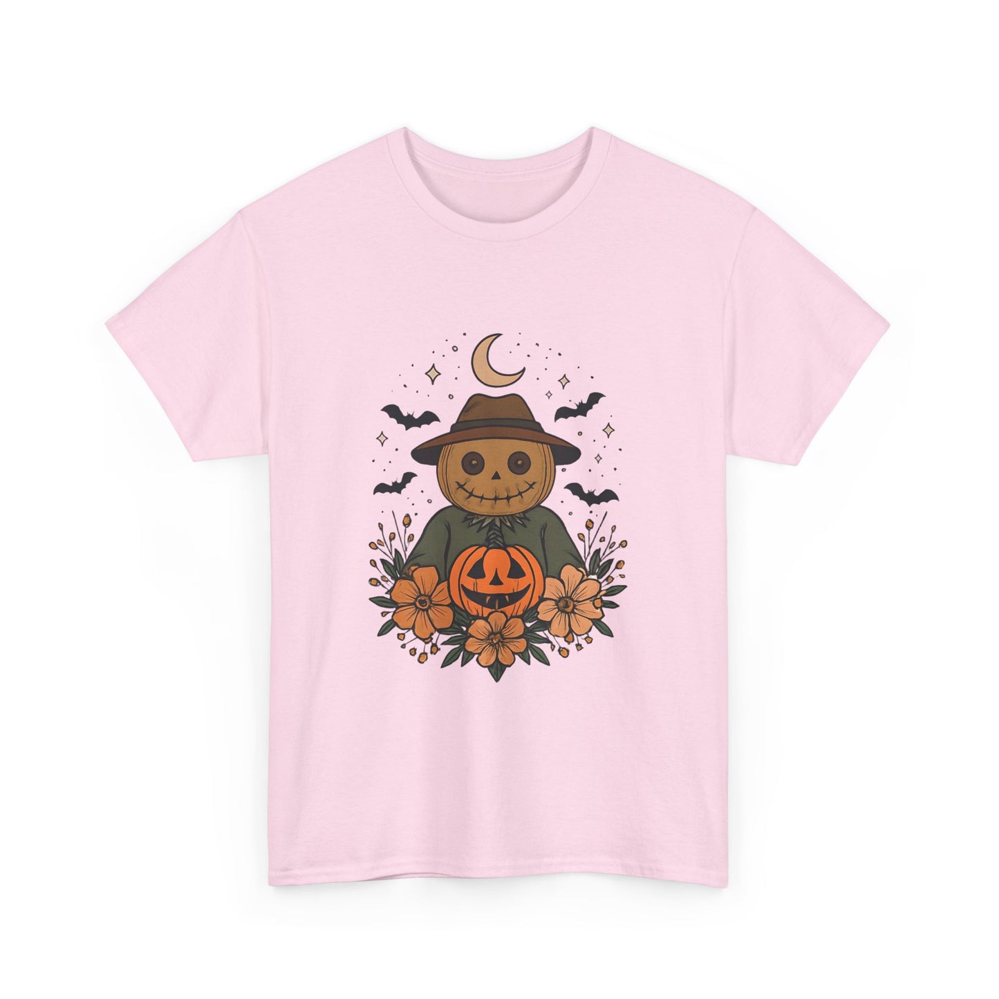 Halloween Scarecrow Tee, This t-shirt is a great gift for friends and family who love the autumn season and enjoy participating in harvest festivals or Halloween parties