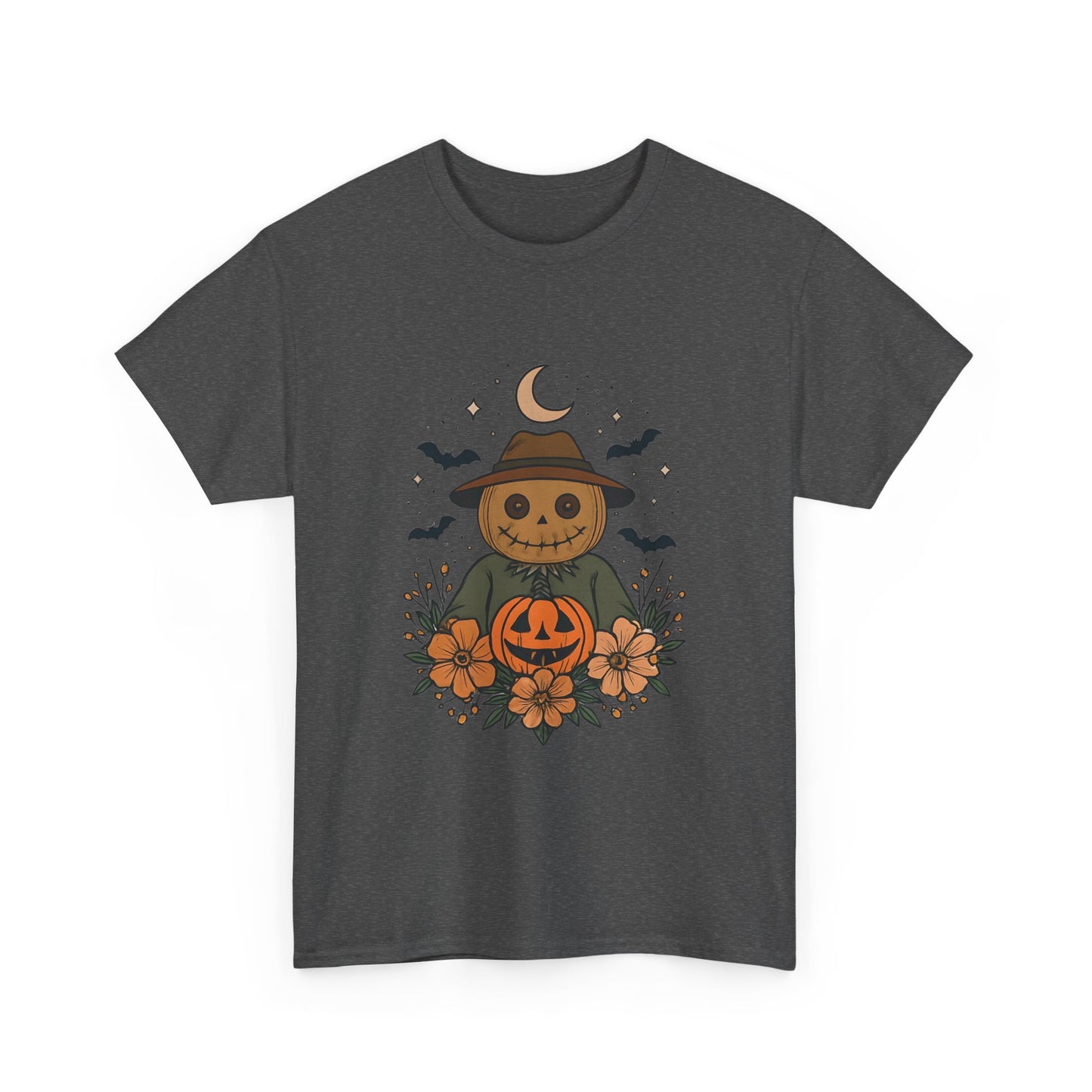 Halloween Scarecrow Tee, This t-shirt is a great gift for friends and family who love the autumn season and enjoy participating in harvest festivals or Halloween parties