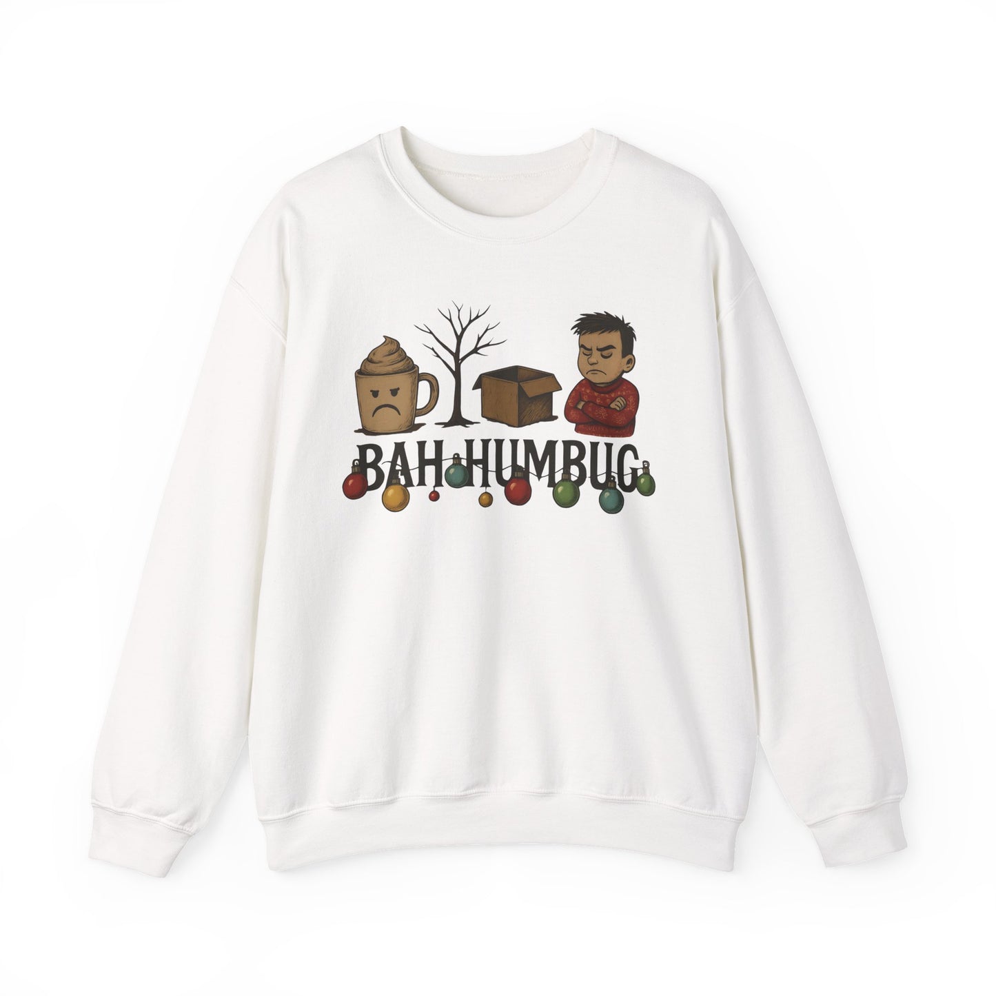 Bah Humbug Sweater, Work Colleague Gift, Secret Santa, Celebrate sweater weather with a sense of humor that brightens up any office gathering.
