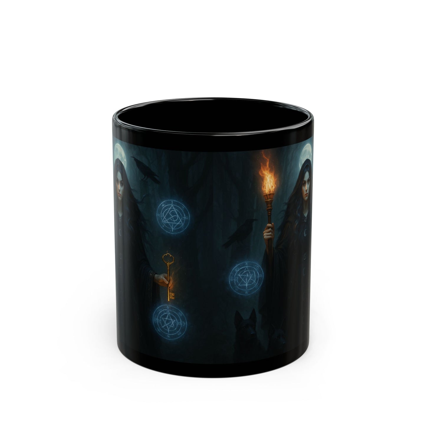 Hecate Goddess Mug, Witchy Mug, Perfect for anyone who embraces the enigmatic paths of witchcraft, this witch mug is not just a vessel—it's a magical experience.