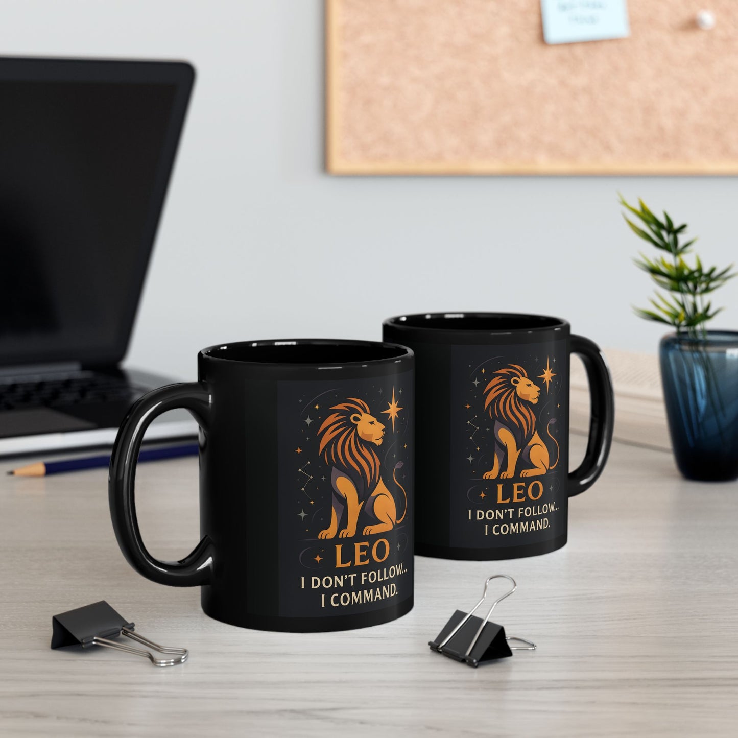 Leo Astrology Mug, Zodiac Mug, A delightful gift for any Leo, this Leo star sign mug ensures their zodiac spirit shines with every drink.