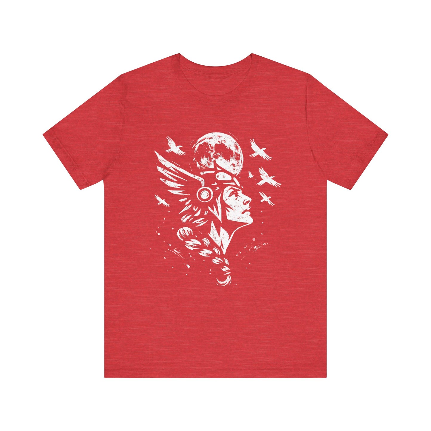 Valkyrie Norse Pagan T-Shirt, is a tribute to the powerful legends of old. Embrace the spirit of the Valkyrie with this striking design that merges the mystique of norse mythology with the rugged appeal of viking apparel.