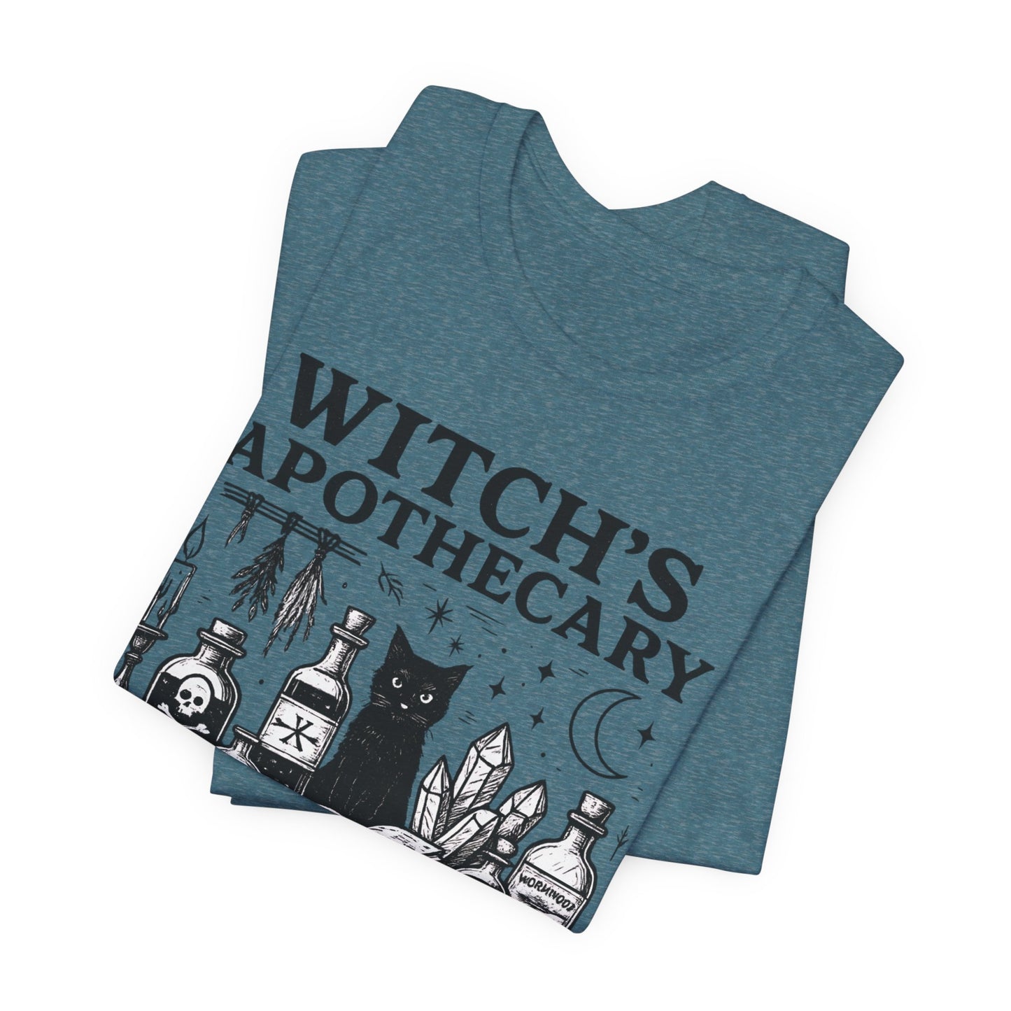 Witch's Apothecary Shirt 1692, Salem Apothecary Tee,this Salem shirt is perfect for those who embrace all things witchy and magical.