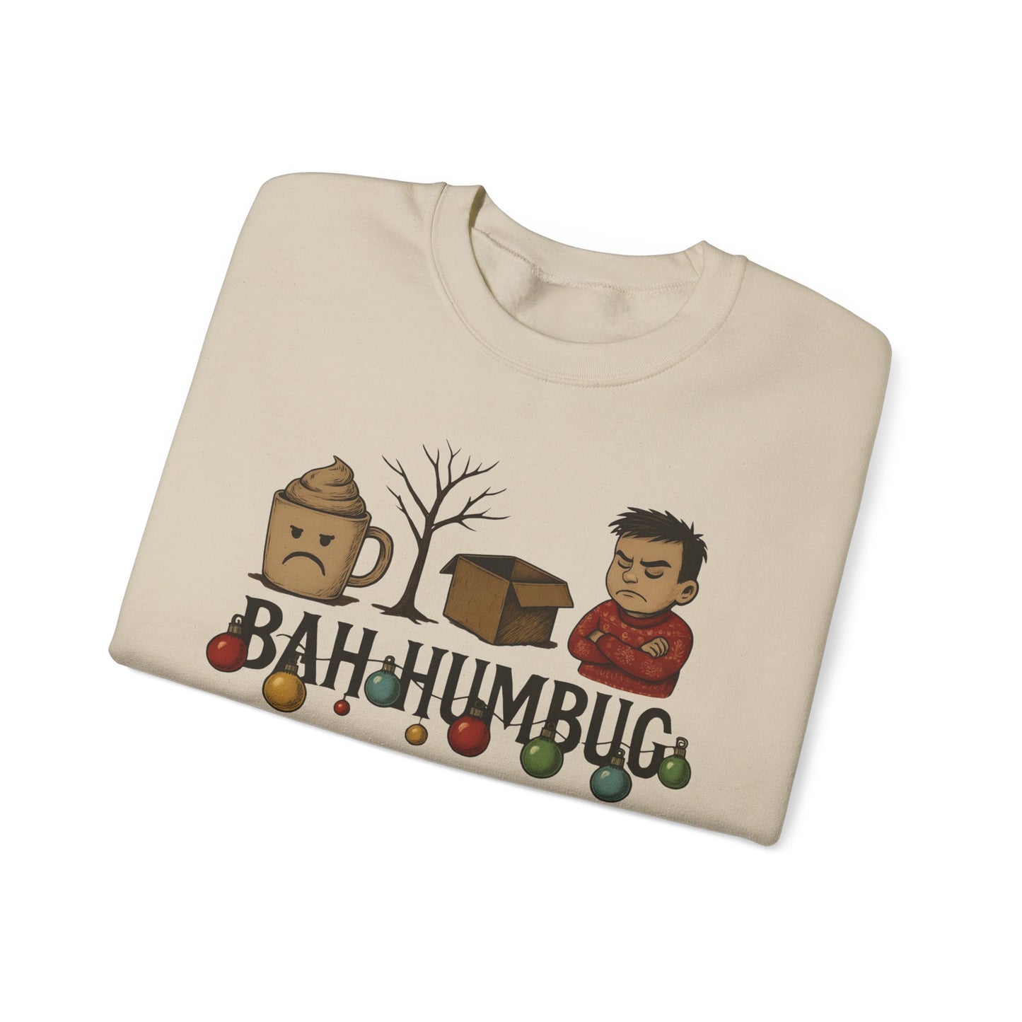 Bah Humbug Sweater, Work Colleague Gift, Secret Santa, Celebrate sweater weather with a sense of humor that brightens up any office gathering.
