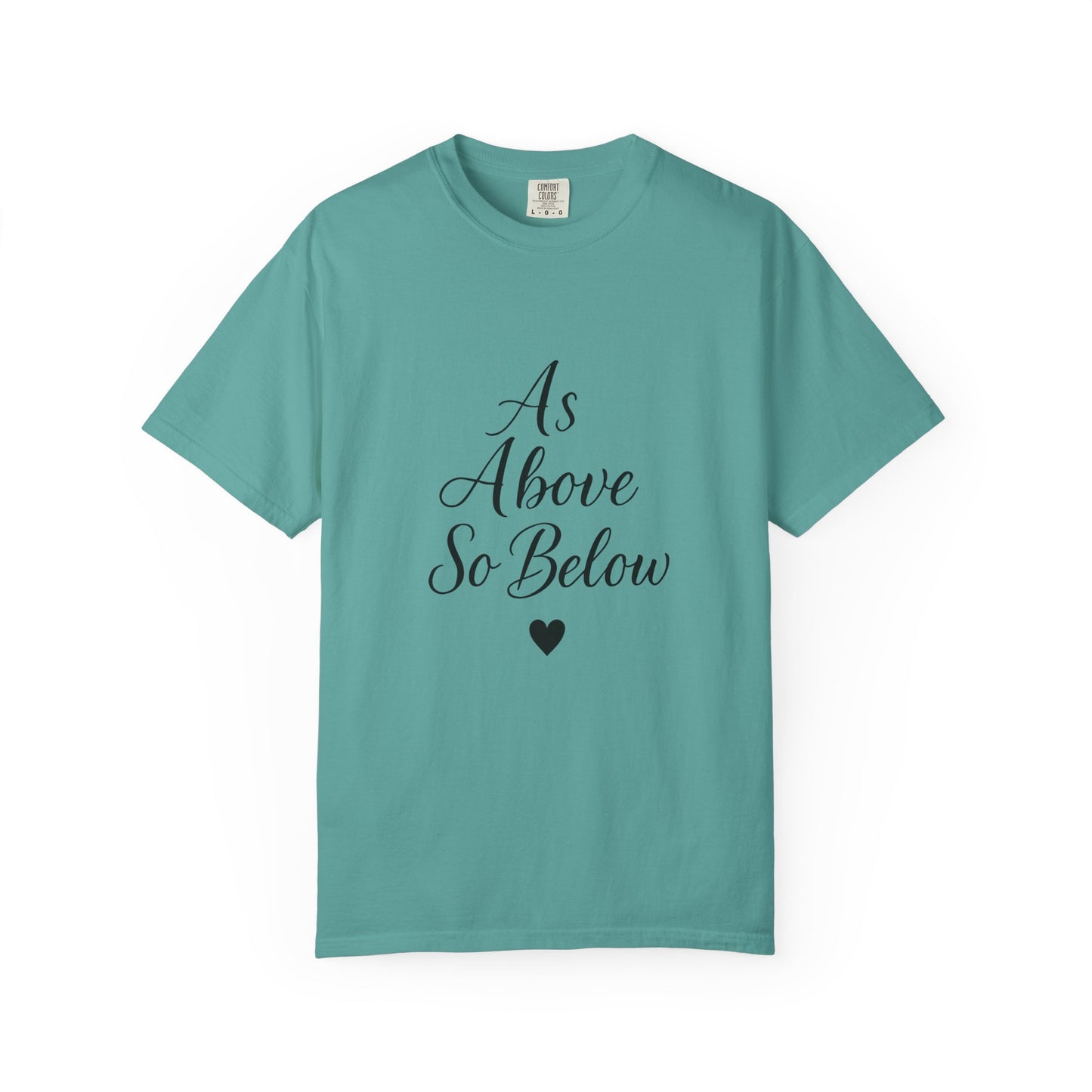 As Above So Below T-shirt, Embrace the celestial vibes infused in this spiritual tee, where the ancient secrets of pagan clothing meet the modern allure of witchy clothes.