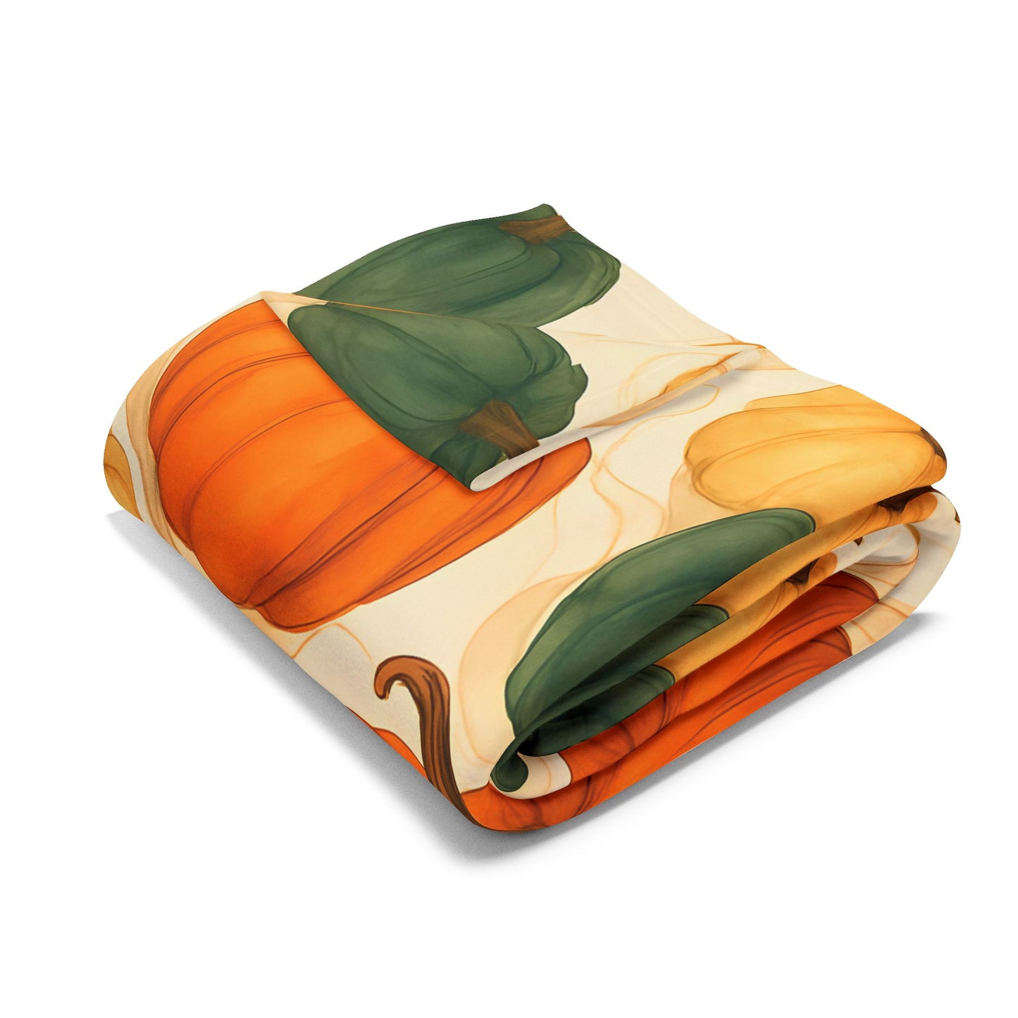 Autumnal Pumpkin Blanket Throw, Its timeless design effortlessly enhances your autumnal home decor, with its rich pumpkin hues offering a nod to nature's seasonal beauty. Whether draped over your sofa or used as a comforting autumn throw blanket.