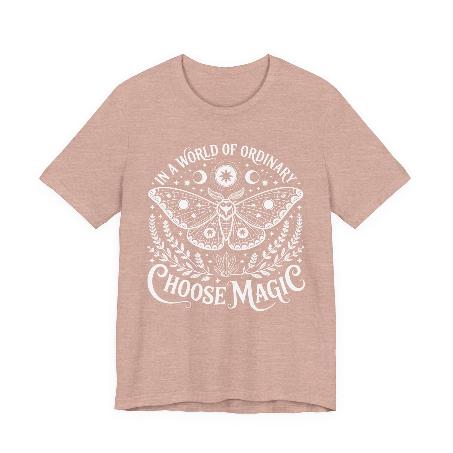 Choose Magic Witchy T-Shirt • Magical Spell Graphic Tee • Occult Mystical Shirt • Witchy Gift Unisex Top • Spiritual Pagan Clothing
