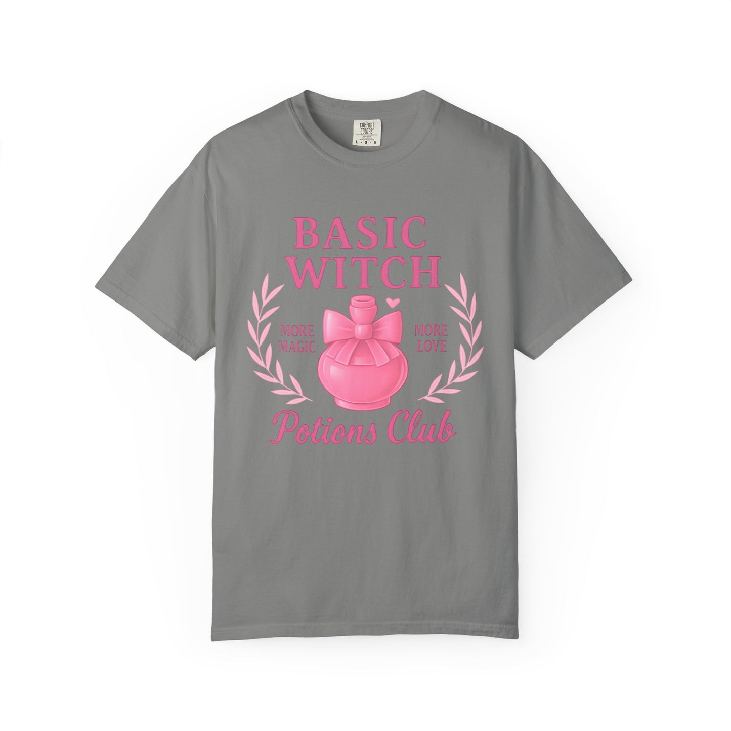 Basic Witch Potions Club Tshirt, Step into a world where magic meets comfort with the Basic Witch Potions Club T-shirt.