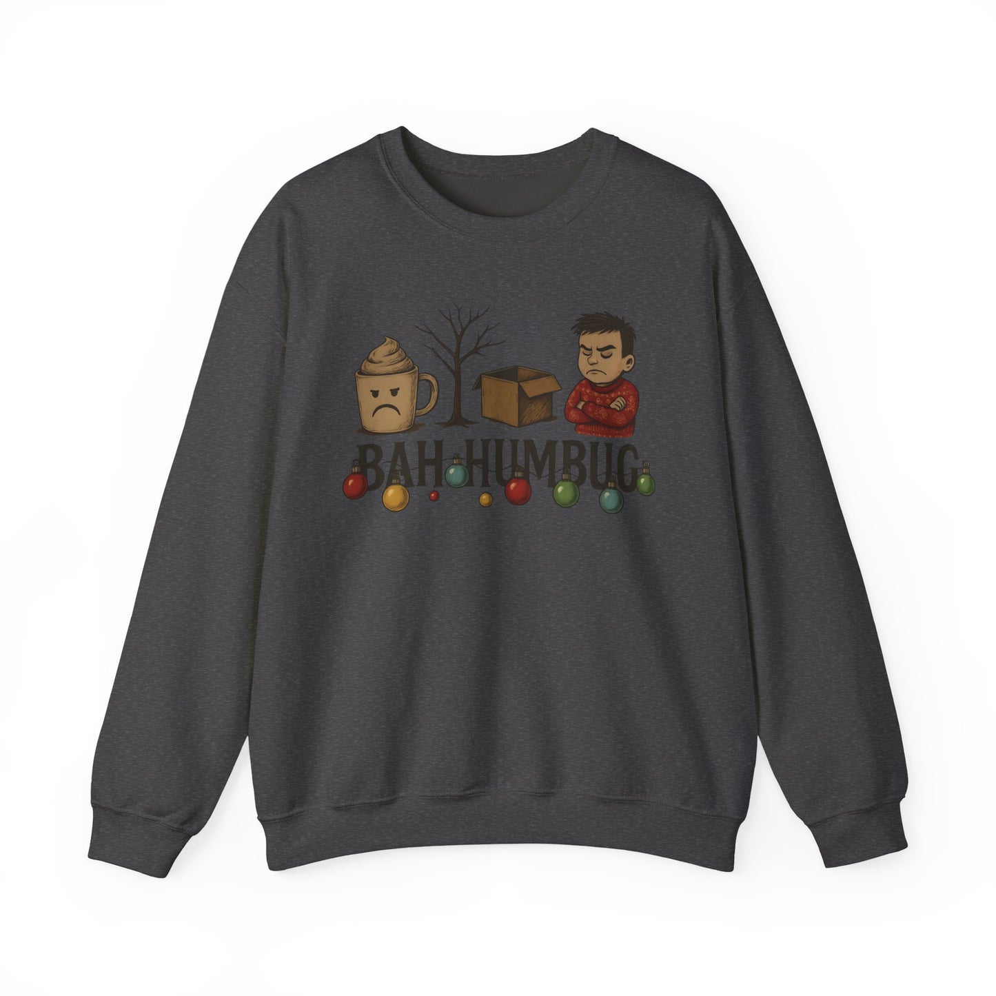 Bah Humbug Sweater, Work Colleague Gift, Secret Santa, Celebrate sweater weather with a sense of humor that brightens up any office gathering.
