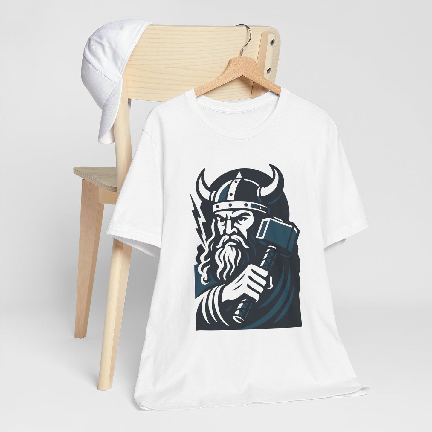 Thor Norse God Tee, Immerse yourself in the mystique of Norse mythology with our Thor Shirt, a tribute to the legendary god of thunder himself.
