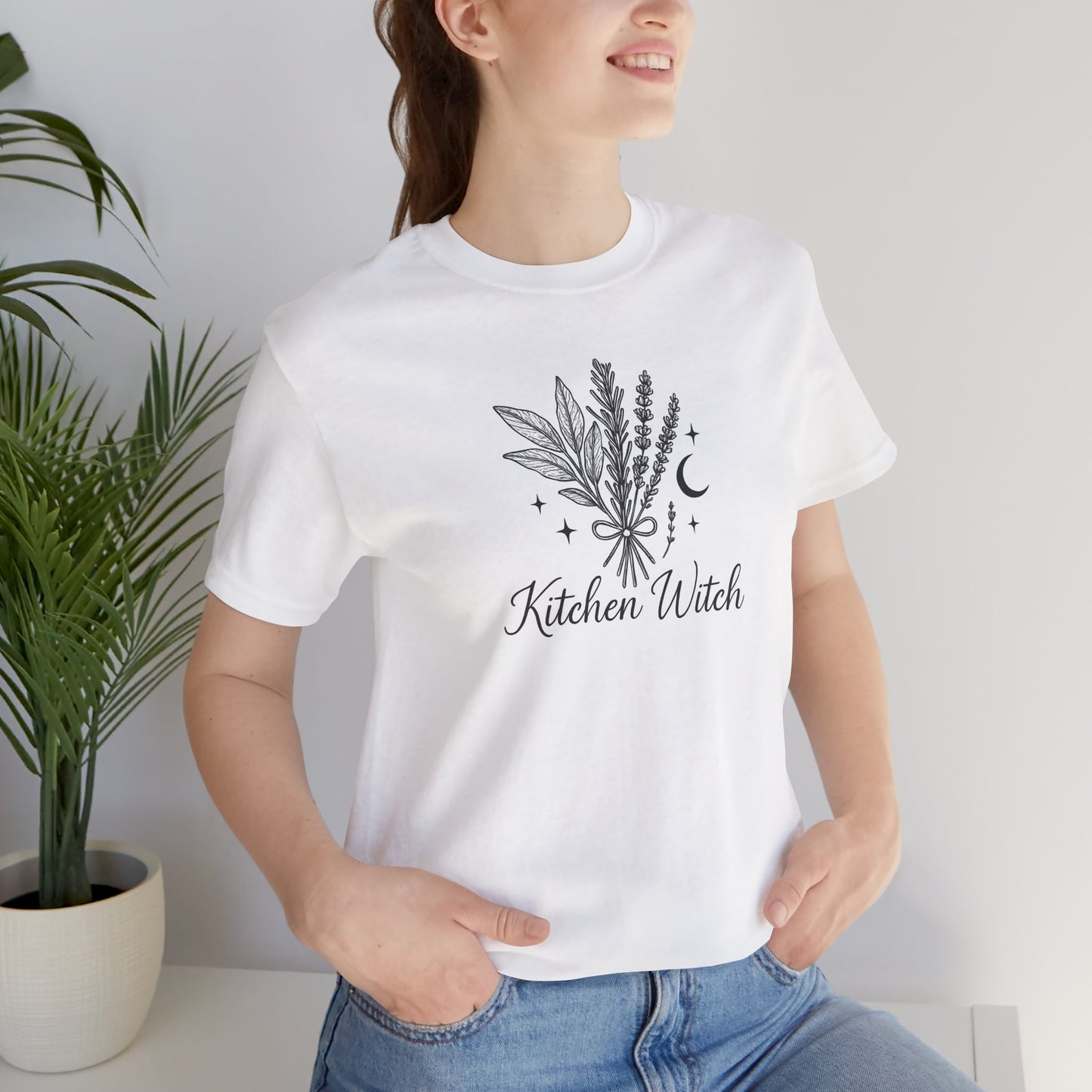 Kitchen Witch T-shirt, Crafted for those who cherish the art of kitchen witchery, this witchcraft shirt is not just clothing, it's a celebration of witchy things.