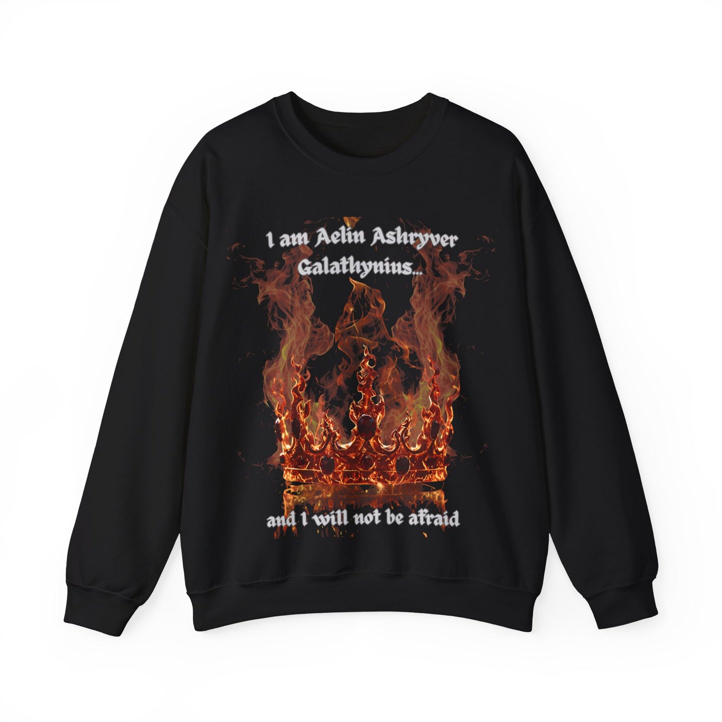 Heir of Fire Sweatshirt - Step into the world of Erilea with our Heir of Fire sweatshirt, a tribute to the spirit of Aelin Ashryver Galathynius.