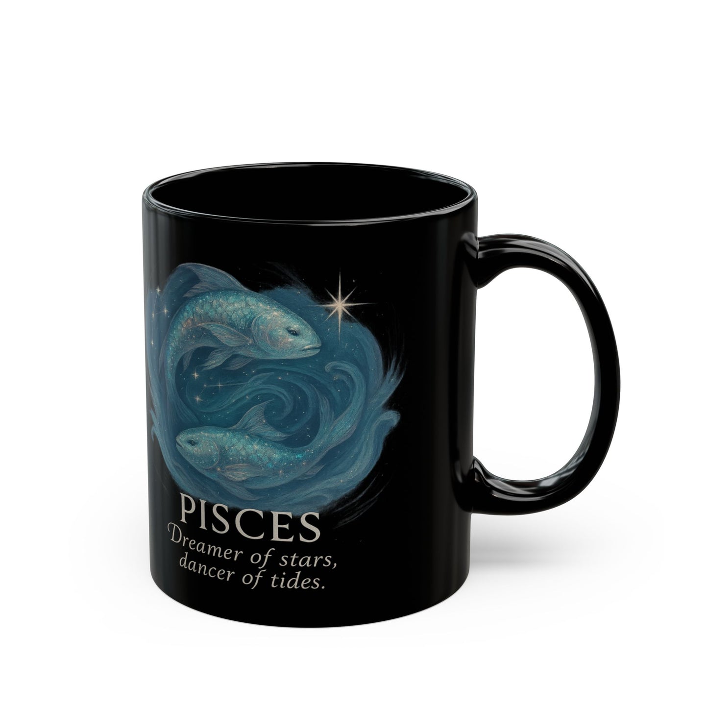 Pisces Zodiac Mug, Ideal as a Pisces birthday gift or for any February birthday celebration.