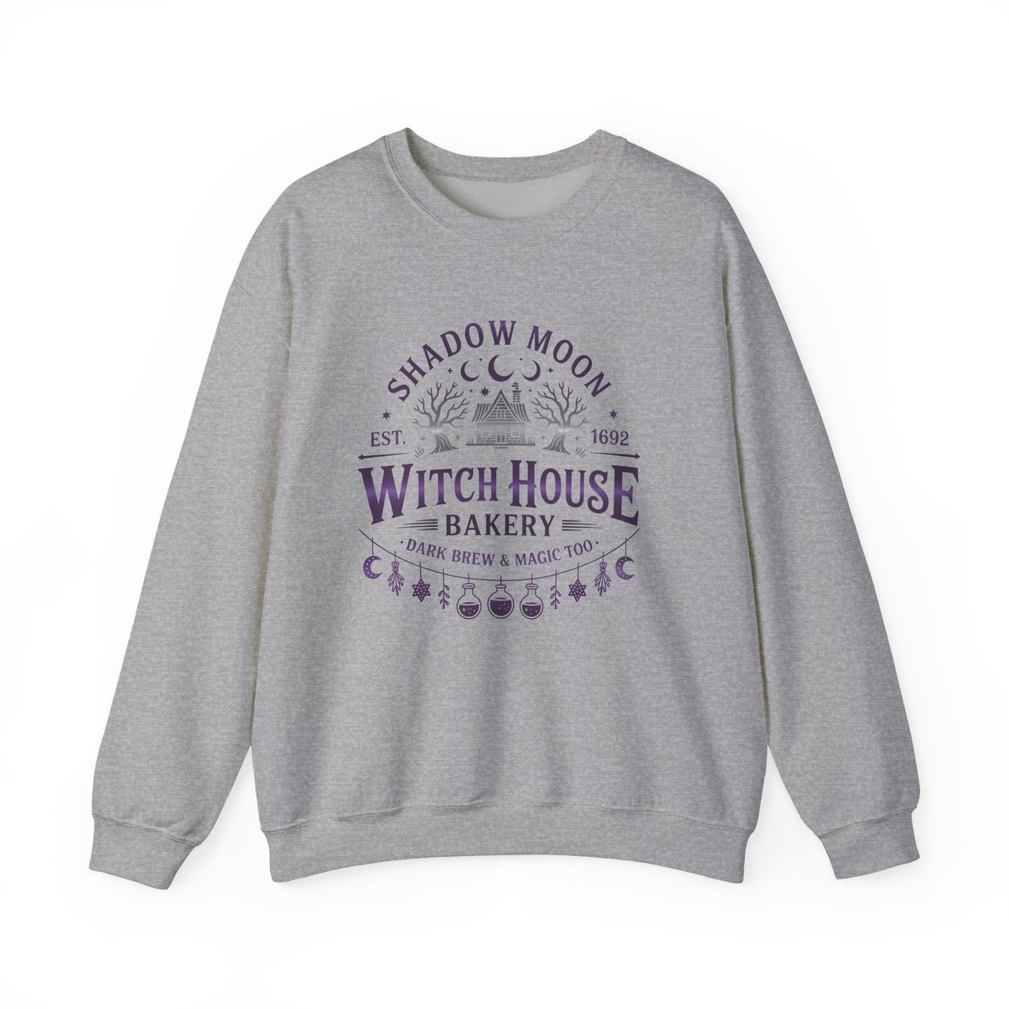 Witch House Bakery Sweater • Witchy Bakery Graphic Pullover • Occult Witch Sweater • Magical Kitchen Witch Gift