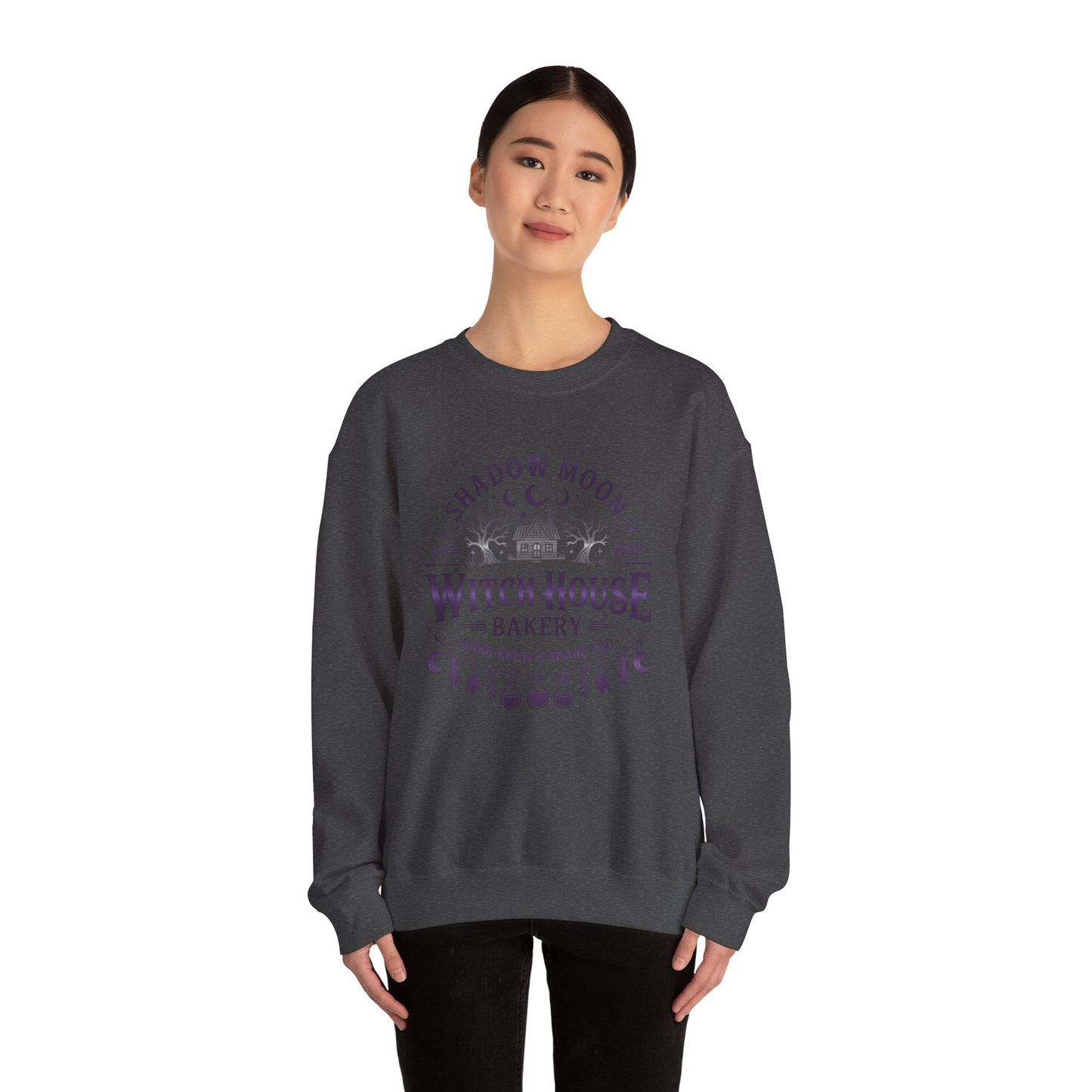 Witch House Bakery Sweater • Witchy Bakery Graphic Pullover • Occult Witch Sweater • Magical Kitchen Witch Gift