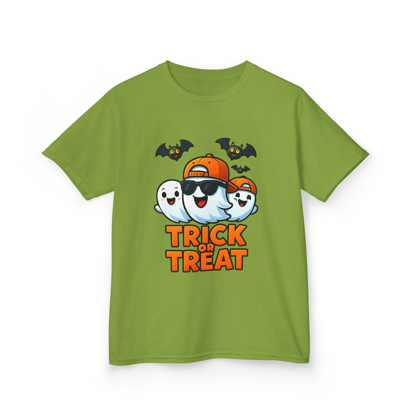 Cute Halloween Kids Tee, Trick or Treat T-Shirt, this tee transforms everyday wear into a playful celebration, making it ideal for Halloween festivities!