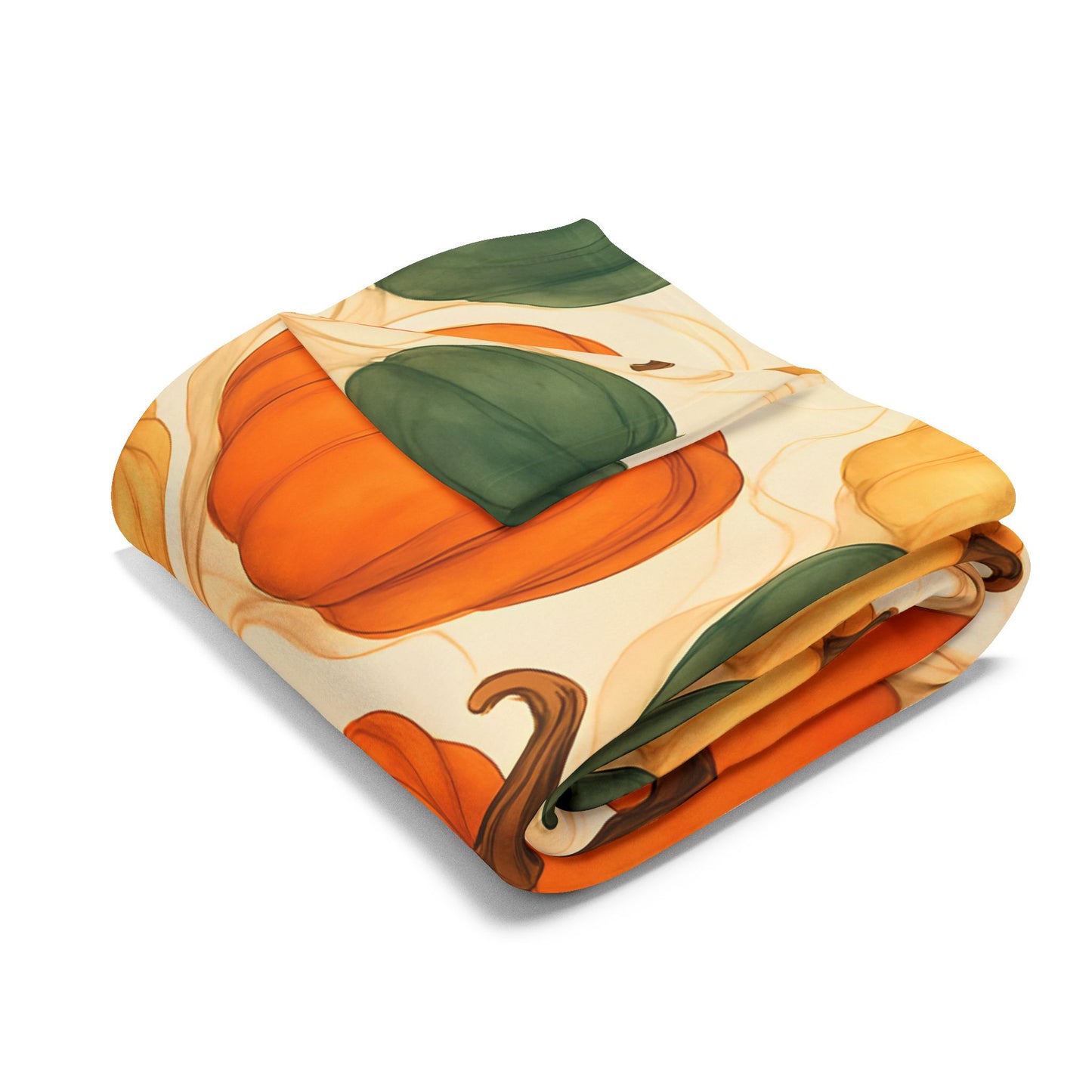 Autumnal Pumpkin Blanket Throw, Its timeless design effortlessly enhances your autumnal home decor, with its rich pumpkin hues offering a nod to nature's seasonal beauty. Whether draped over your sofa or used as a comforting autumn throw blanket.