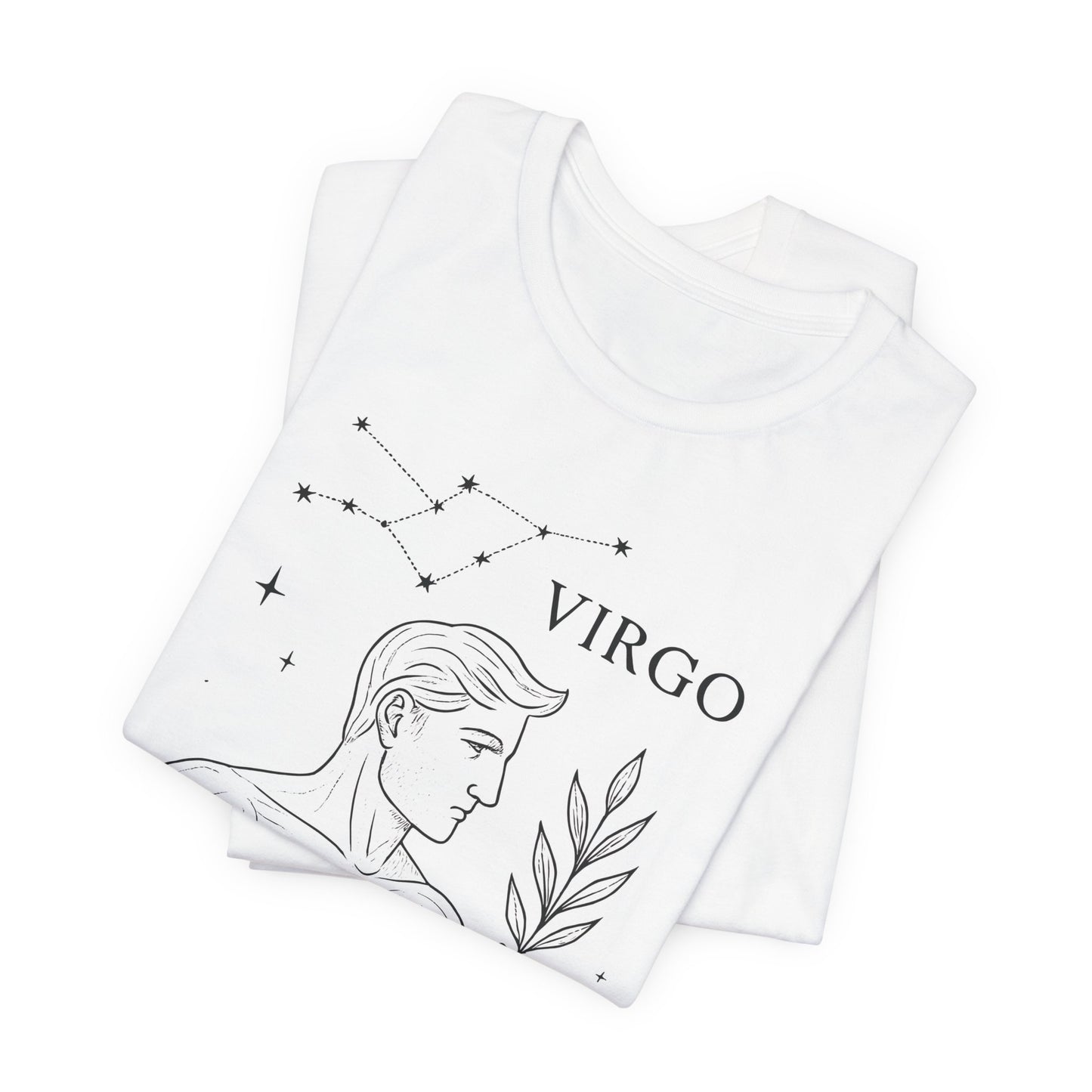 Virgo Astrology T-Shirt, An ideal Virgo birthday gift or a thoughtful present for any occasion, this astrology shirt elevates style with celestial charm.