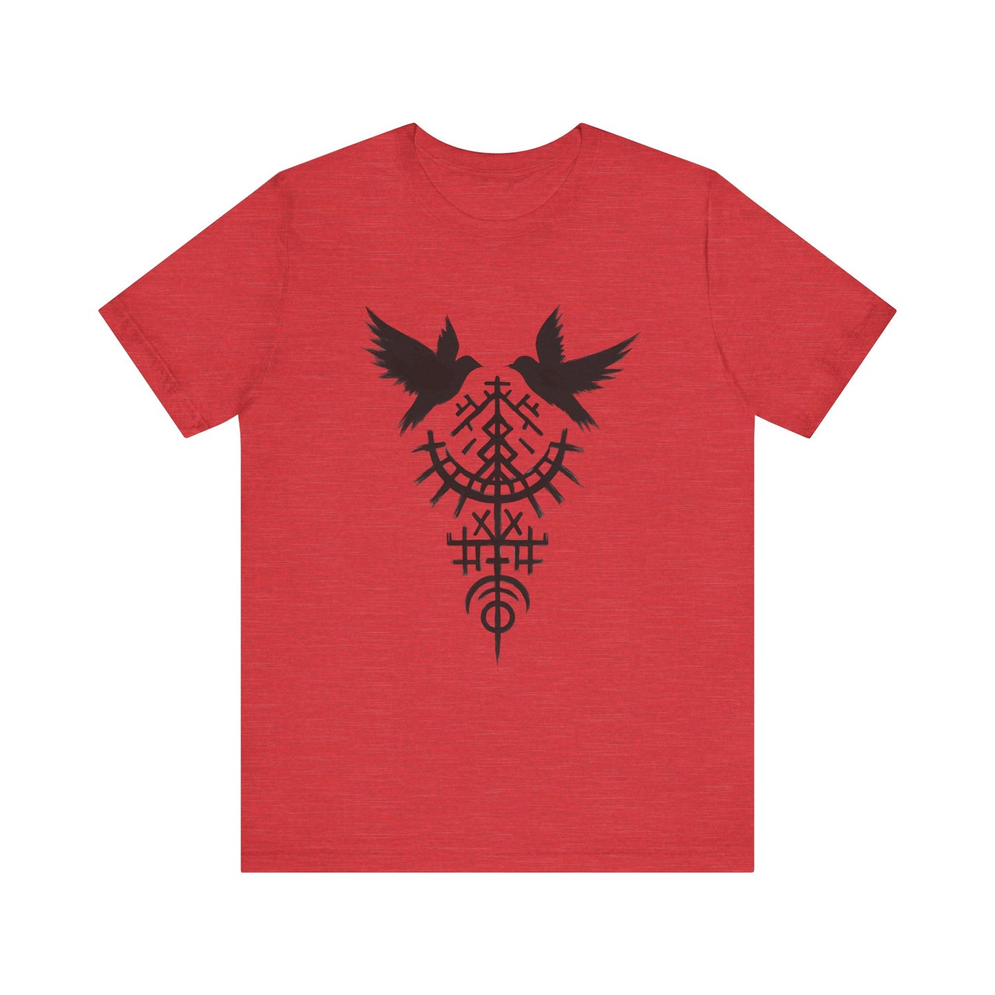 Viking Raven T-Shirt, Pagan Clothing, Norse Paganism, Norse Viking Shirt, Pagan TShirt, Raven Shirt, Viking Apparel