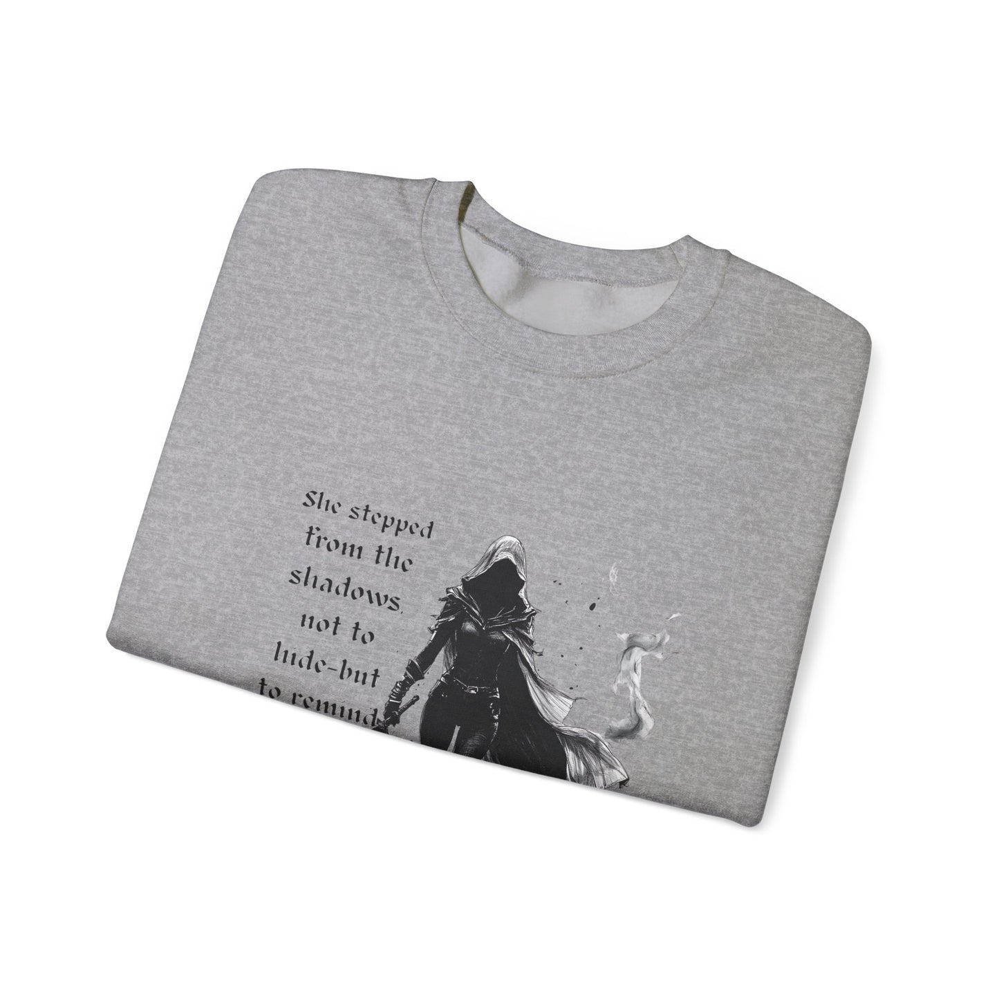 Heir of Fire Throne of Glass Sweatshirt, cozy autumn apparel for any Sarah J Maas fan. With a touch of darkness and assassin vibes.