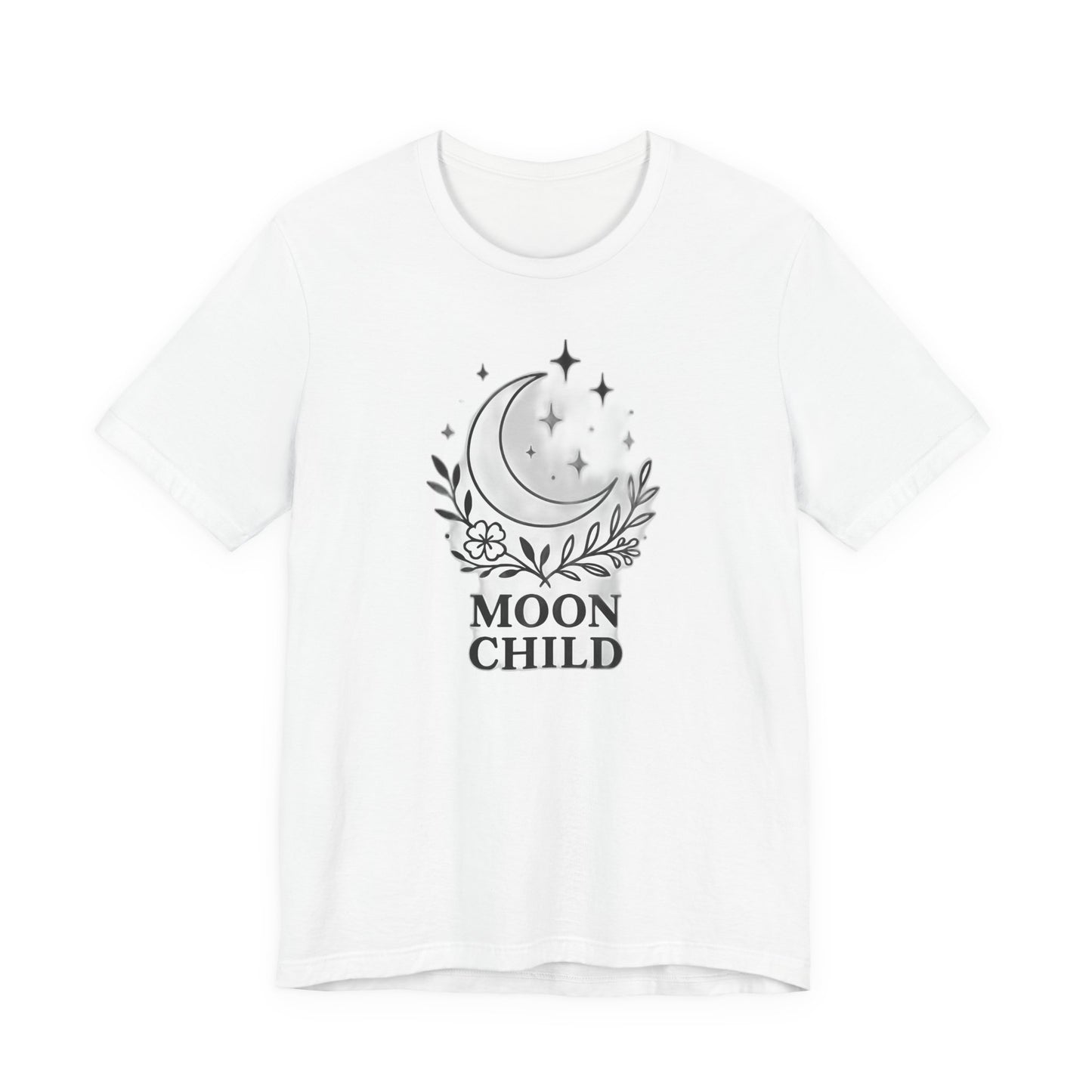 Moon Child T-Shirt, Crescent Moon Shirt, this moon child tee is more than just a piece of pagan clothing—it's a magical shirt that invites the wearer to explore the enchanting world of witchy things.
