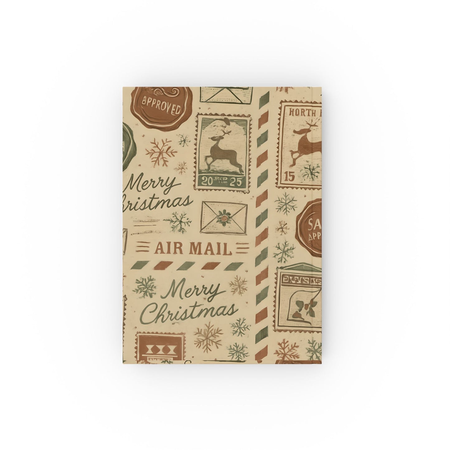 Festive Vintage Santa Kids Stocking Filler,Secret Santa Notebook,Whether it’s tucked into a Christmas Eve box or exchanged at a secret santa work gathering, it adds a sprinkle of festive cheer.