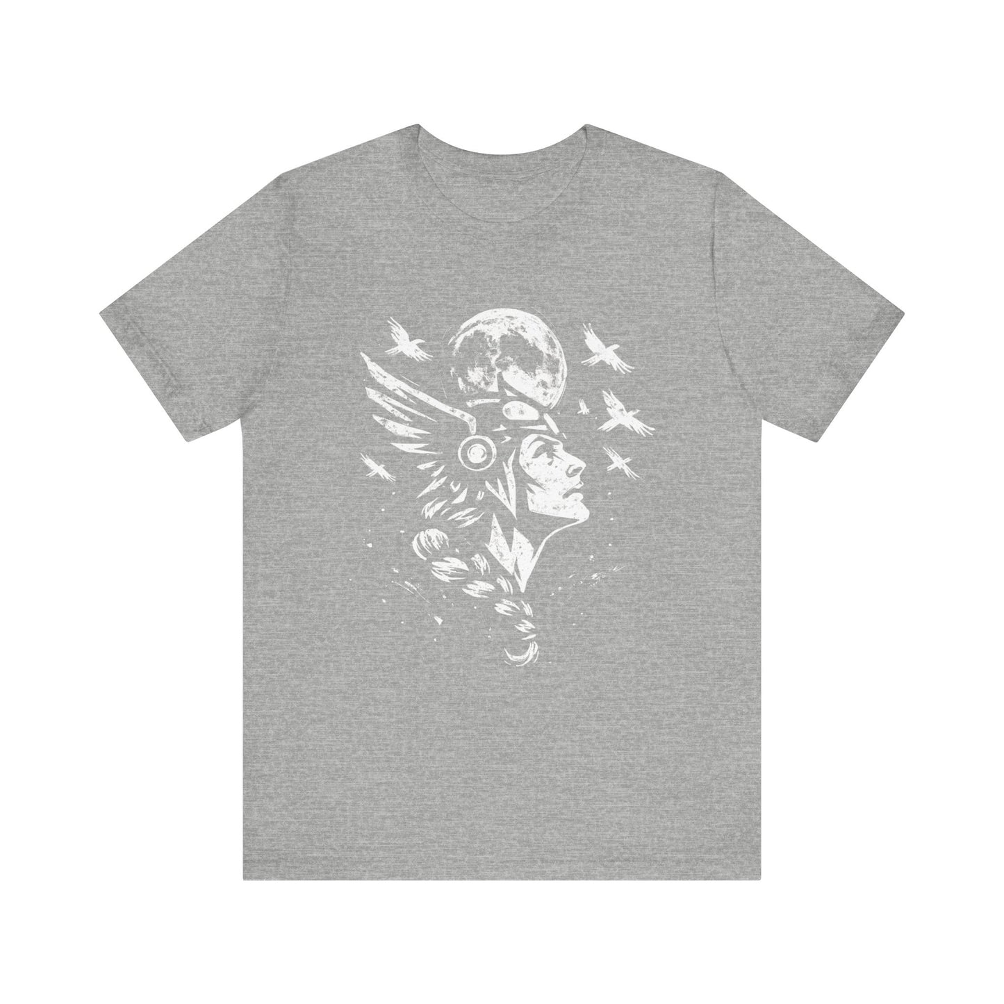 Valkyrie Norse Pagan T-Shirt, is a tribute to the powerful legends of old. Embrace the spirit of the Valkyrie with this striking design that merges the mystique of norse mythology with the rugged appeal of viking apparel.