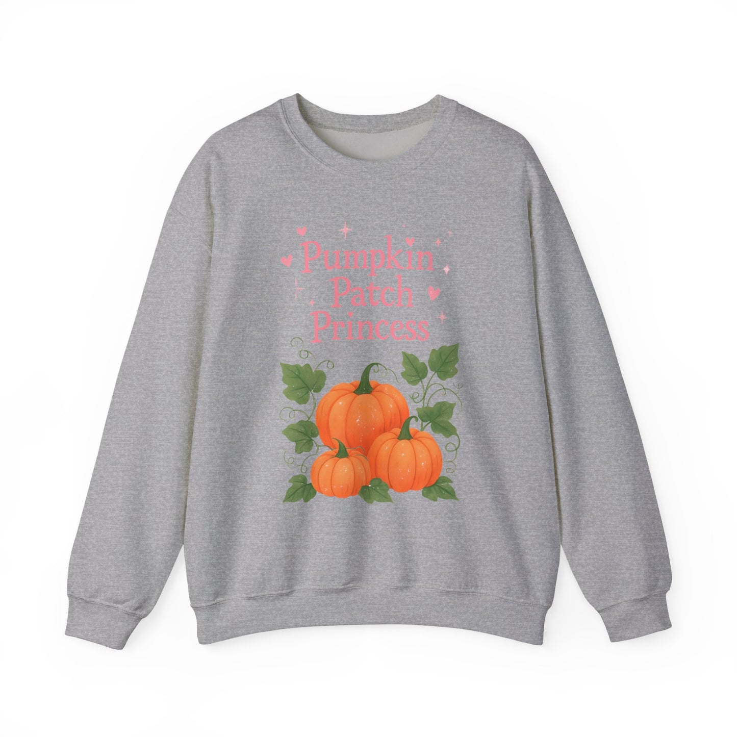 Pumpkin Patch Princess Sweatshirt, Cozy Fall Sweater, Pumpkin Lover, Girly Autumn Shirt, Pumpkin Patch Outfit