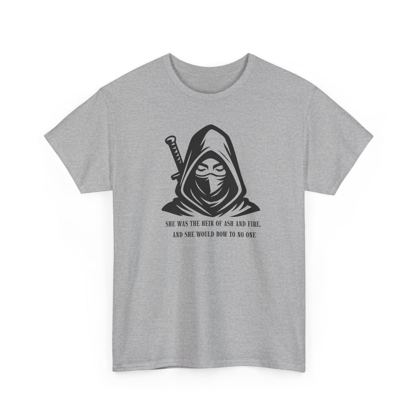 Heir of Fire T-Shirt,Aelin Ashryver Galathynius,Ideal for bookish individuals or as a gift for fellow book enthusiasts