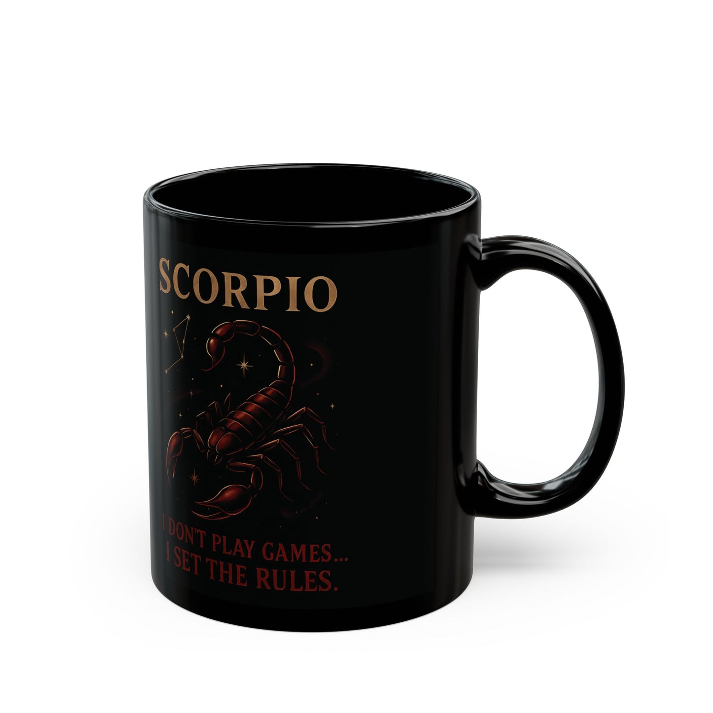 Scorpio Astrology Mug, Perfect as a gift for Scorpio enthusiasts or a thoughtful gesture for a November birthday.