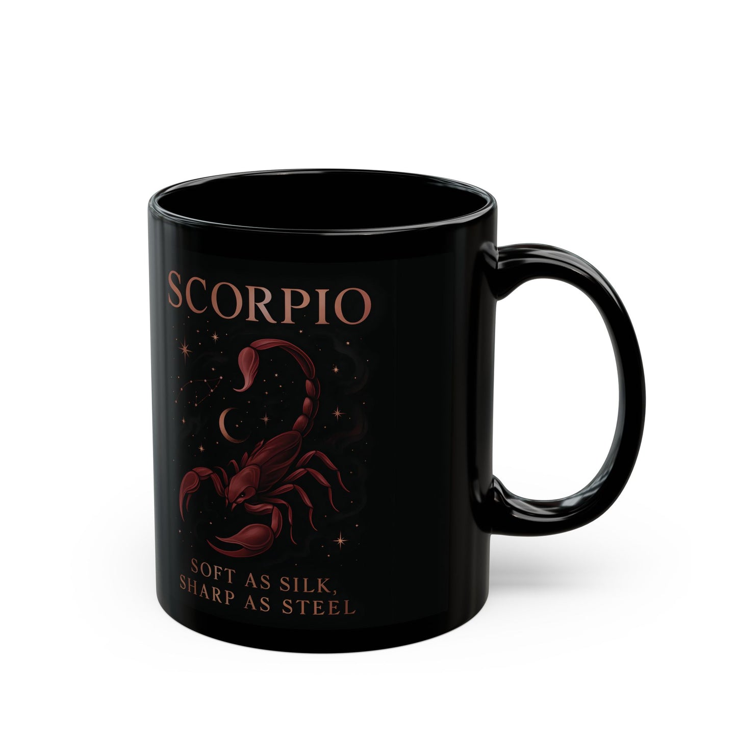 Scorpio Astrology Mug, Perfect as a gift for Scorpio enthusiasts or a thoughtful gesture for a November birthday.