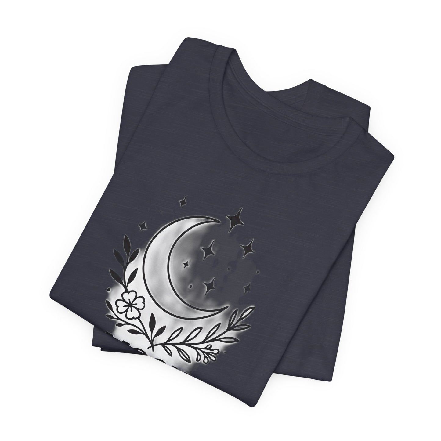 Moon Child T-Shirt, Crescent Moon Shirt, this moon child tee is more than just a piece of pagan clothing—it's a magical shirt that invites the wearer to explore the enchanting world of witchy things.