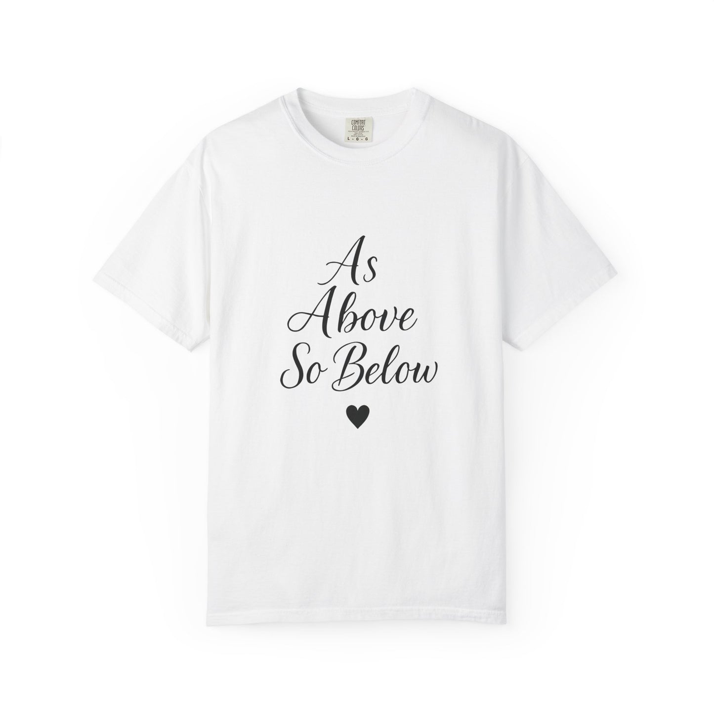 As Above So Below T-shirt, Embrace the celestial vibes infused in this spiritual tee, where the ancient secrets of pagan clothing meet the modern allure of witchy clothes.