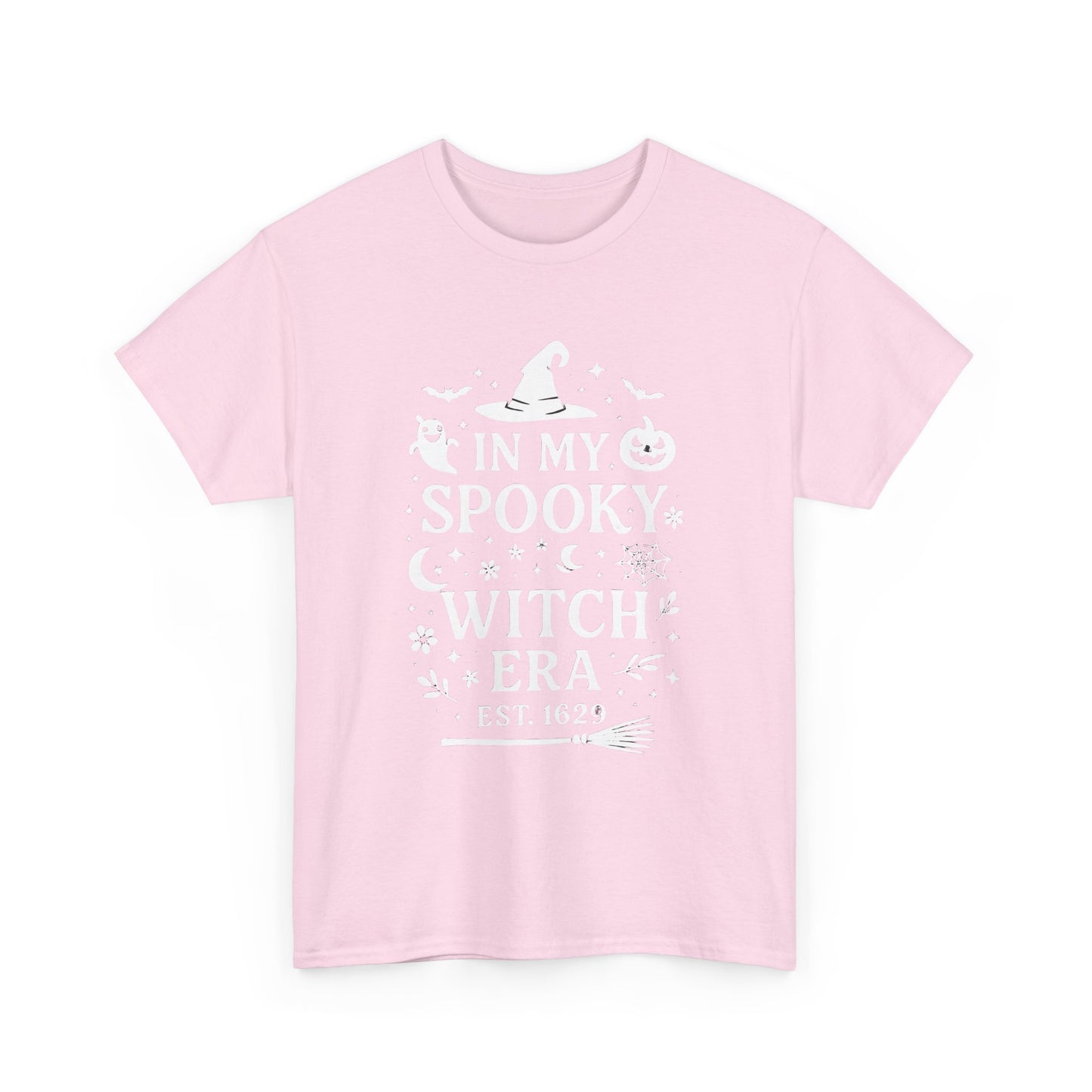 In My Spooky Witch Era Tee, Salem Witch Shirt, a bewitching homage to Salem's mystical past. Imbued with the spirit of the legendary Salem witches.