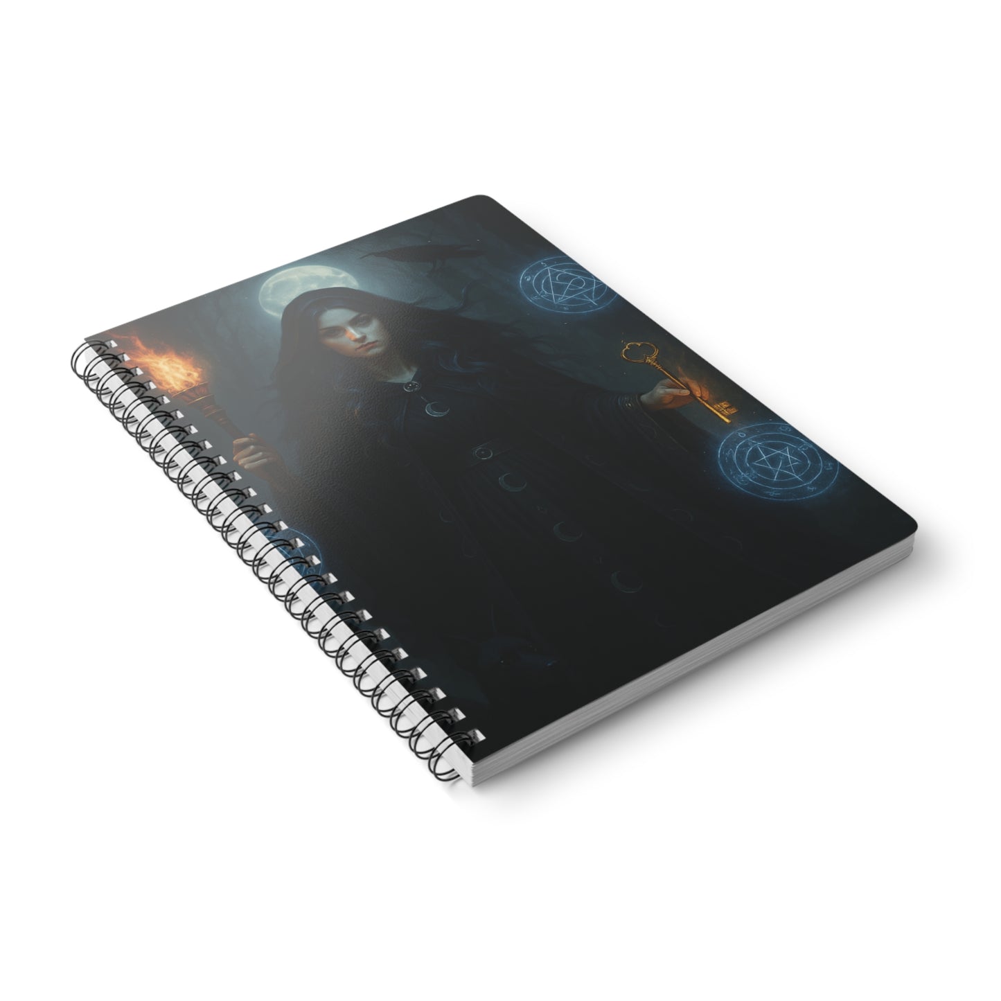 Hecate Goddess Notebook Journal, With pages to document your spells, dreams, and visions, it's more than just a witch journal; it’s a sacred space where whispers of the Greek Goddess, Hekate. journal