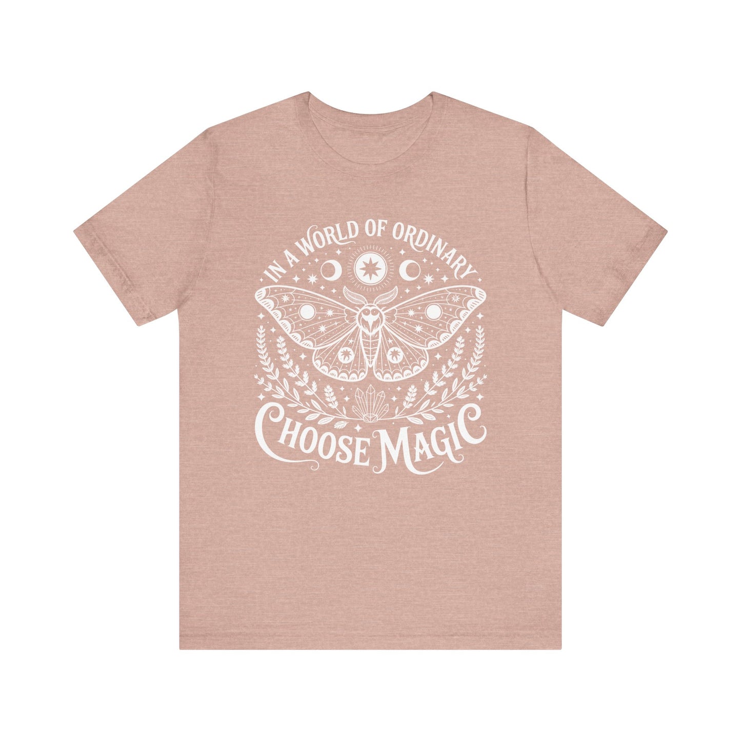 Choose Magic Witchy T-Shirt • Magical Spell Graphic Tee • Occult Mystical Shirt • Witchy Gift Unisex Top • Spiritual Pagan Clothing