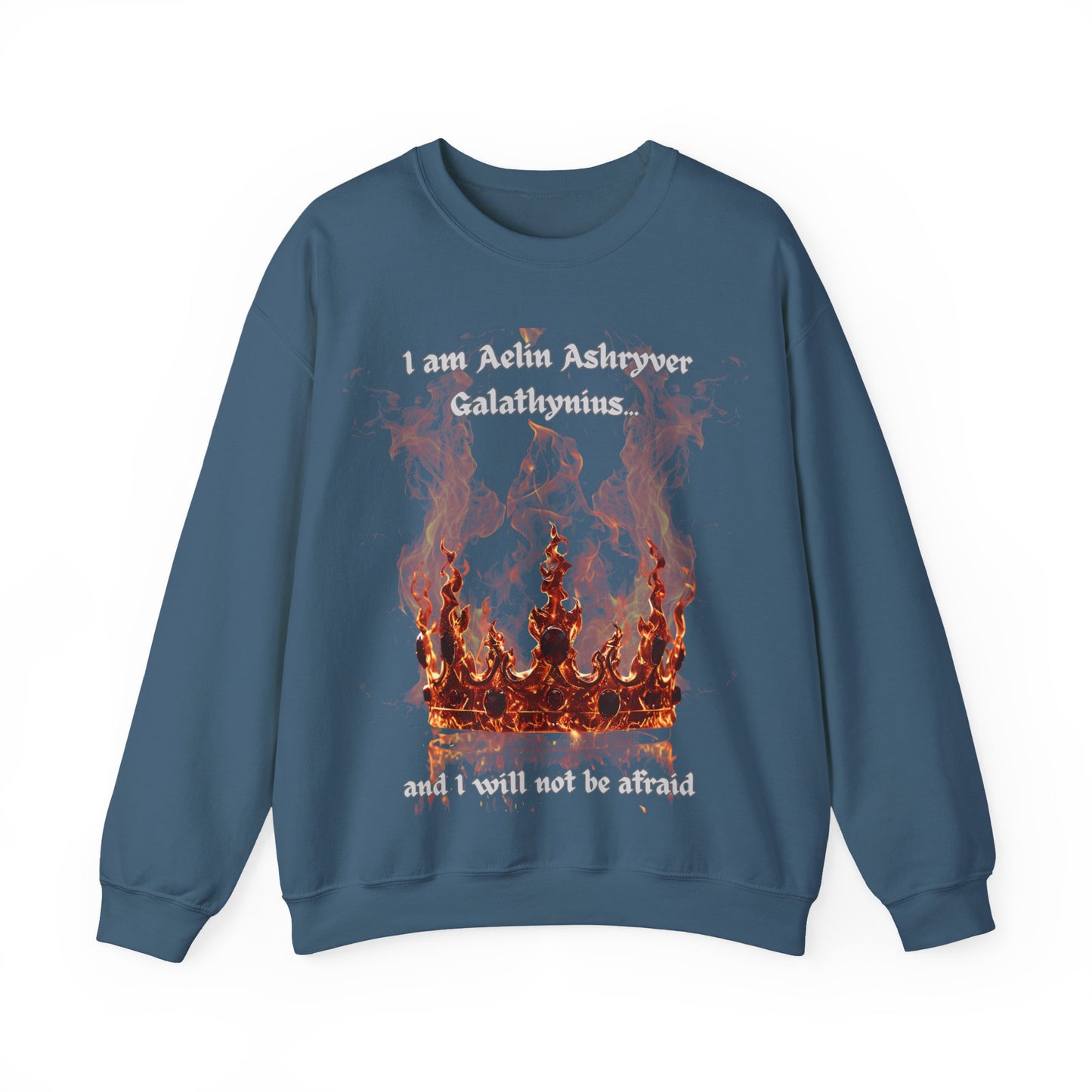 Heir of Fire Sweatshirt - Step into the world of Erilea with our Heir of Fire sweatshirt, a tribute to the spirit of Aelin Ashryver Galathynius.