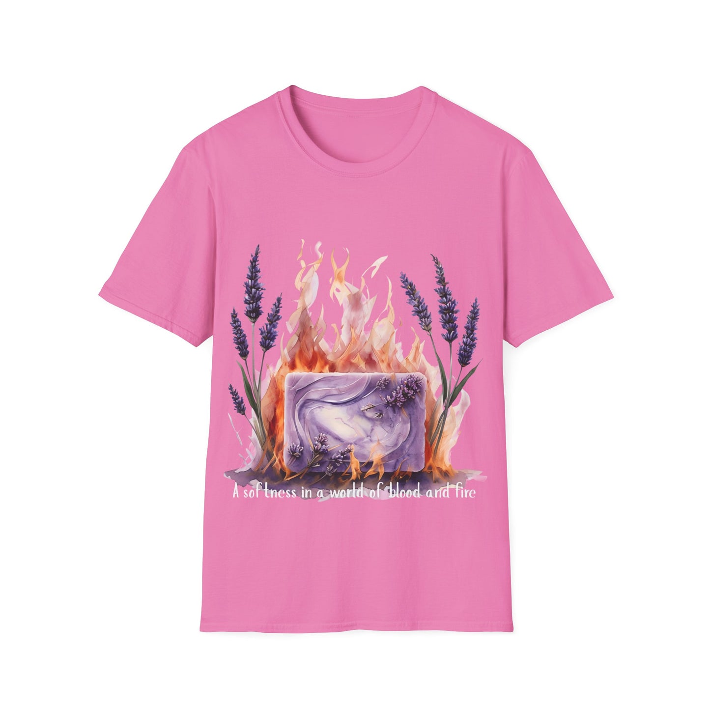 Heir of Fire Aelin T-Shirt, Lavender Soap Design, this t-shirt is not just clothing—it's a celebration of her favorite mythical tales.