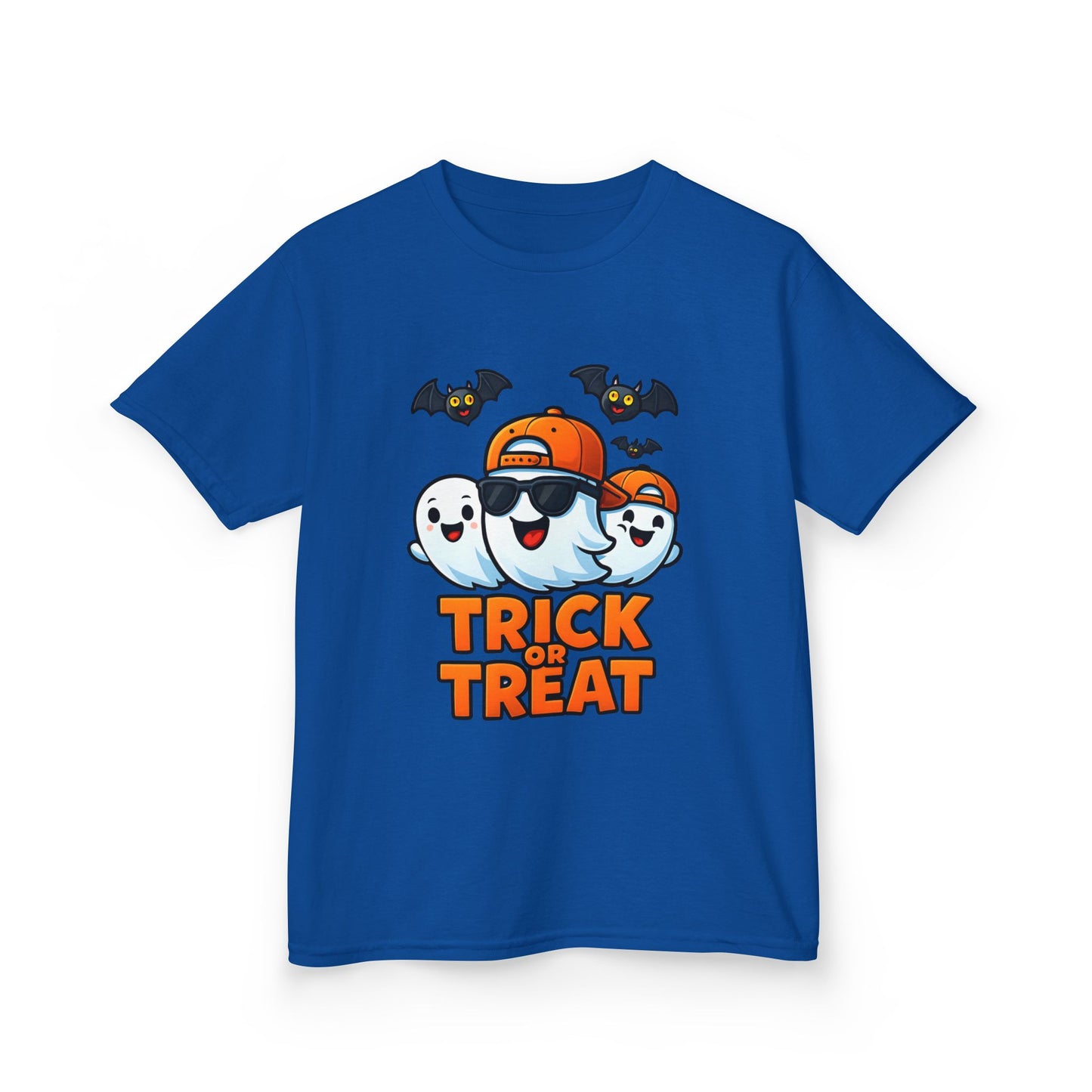 Cute Halloween Kids Tee, Trick or Treat T-Shirt, this tee transforms everyday wear into a playful celebration, making it ideal for Halloween festivities!