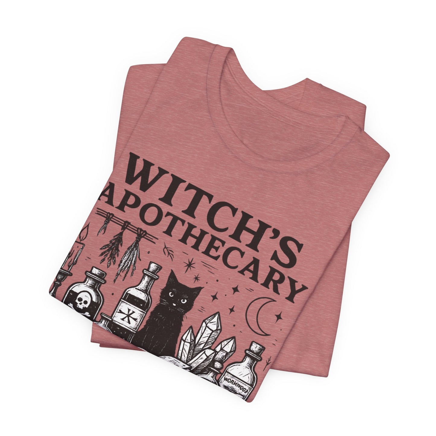 Witch's Apothecary Shirt 1692, Salem Apothecary Tee,this Salem shirt is perfect for those who embrace all things witchy and magical.