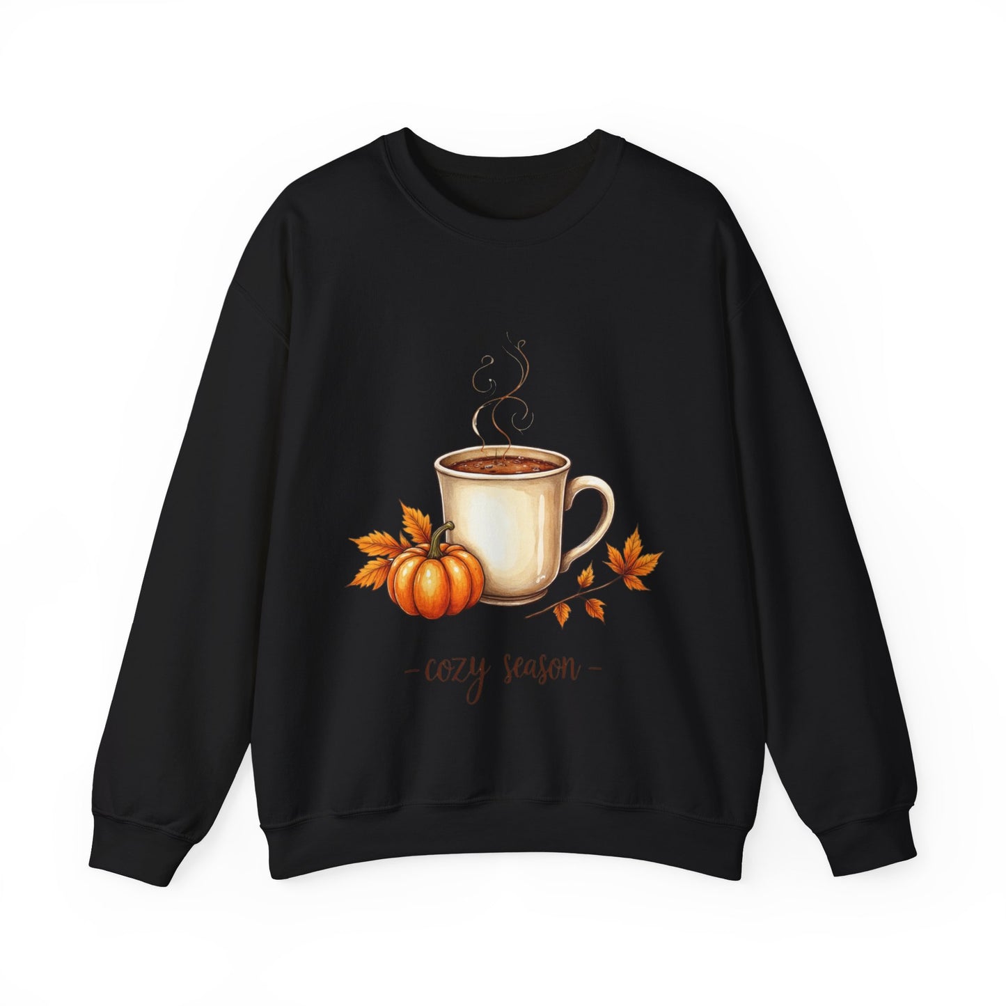 Cozy Season Sweatshirt, Perfect jumper for the cooler months with Autumn Colors giving a Cozy Autumn vibe