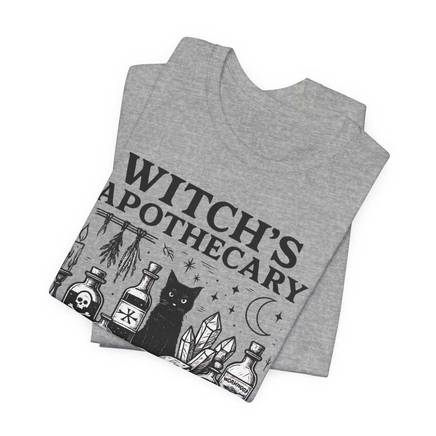 Witch's Apothecary Shirt 1692, Salem Apothecary Tee,this Salem shirt is perfect for those who embrace all things witchy and magical.