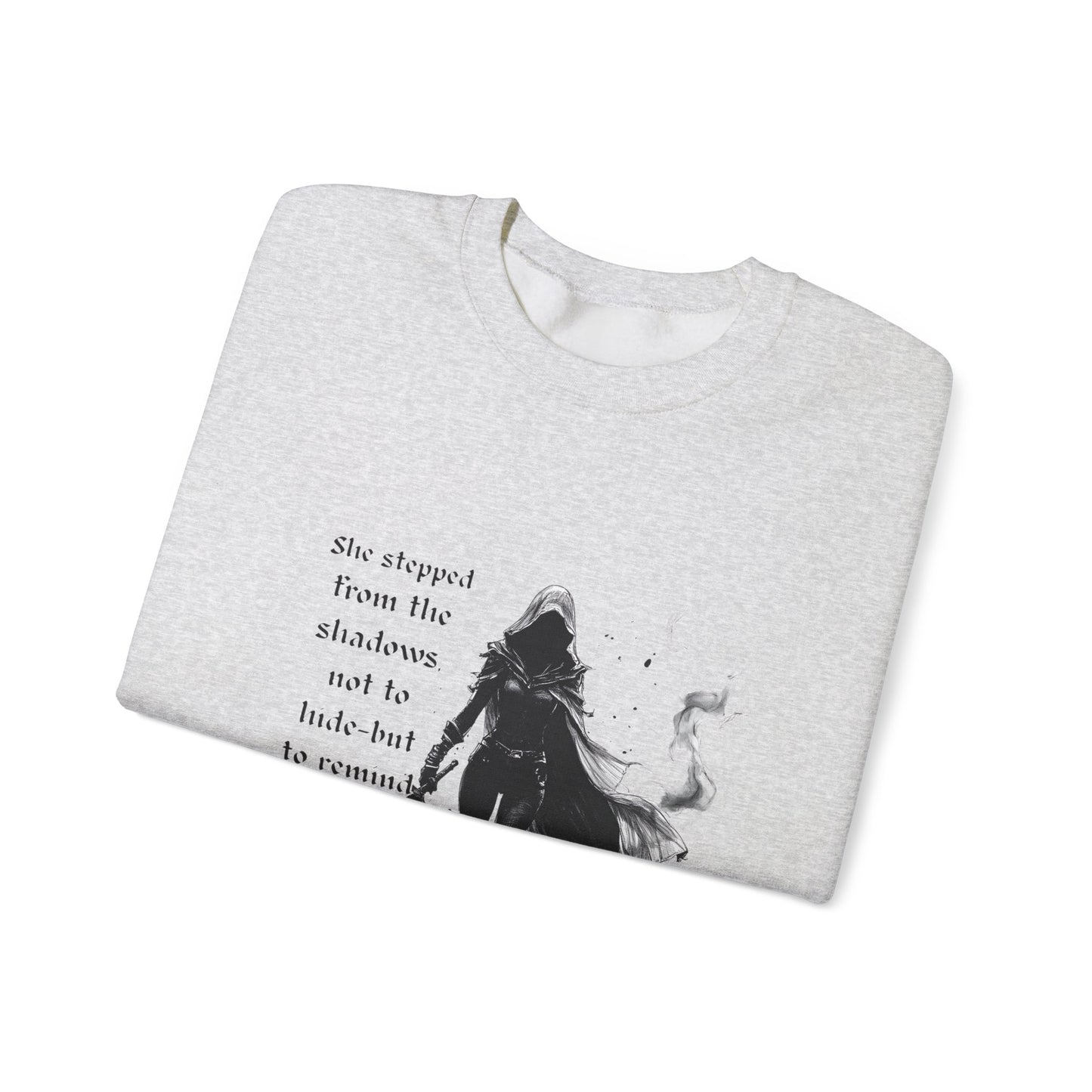 Heir of Fire Throne of Glass Sweatshirt, cozy autumn apparel for any Sarah J Maas fan. With a touch of darkness and assassin vibes.