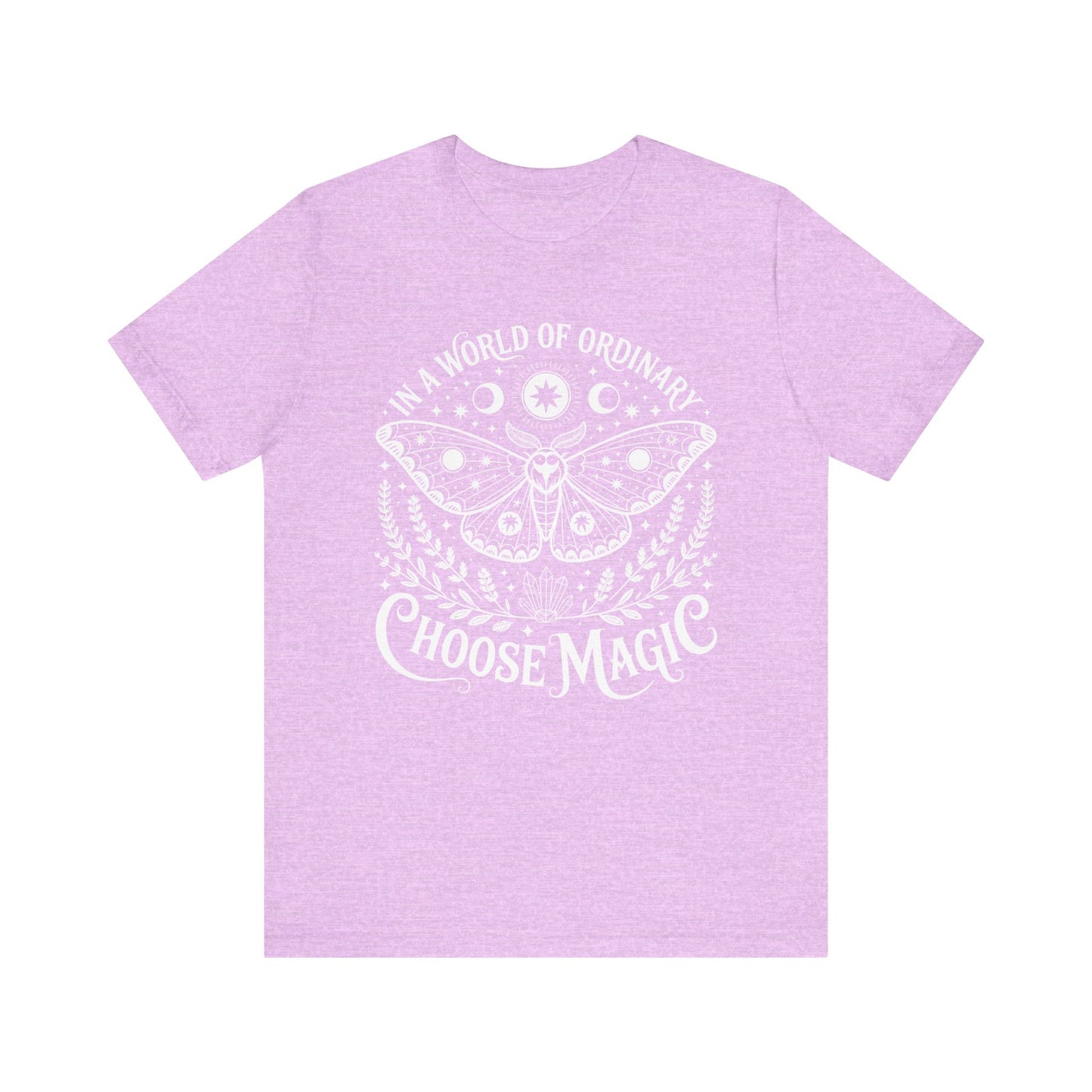 Choose Magic Witchy T-Shirt • Magical Spell Graphic Tee • Occult Mystical Shirt • Witchy Gift Unisex Top • Spiritual Pagan Clothing