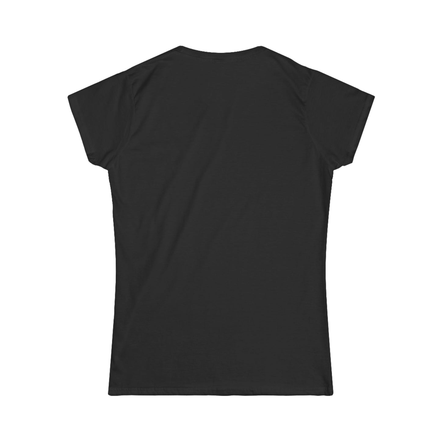 Halloween Ghosty Tee - Women's Softstyle Shirt Perfect for those who love Halloween and want to add a touch of spookiness to their wardrobe.