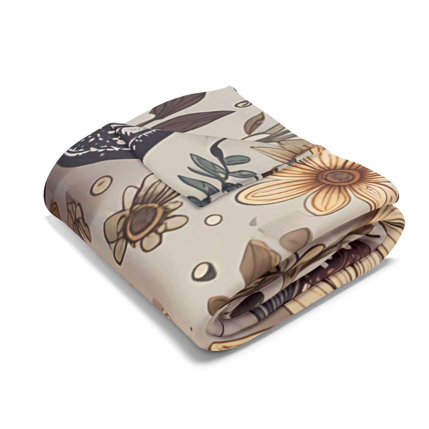 Autumn Moth Blanket, this autumn blanket invites warmth and charm into any space, making every moment feel delightfully autumn cozy.