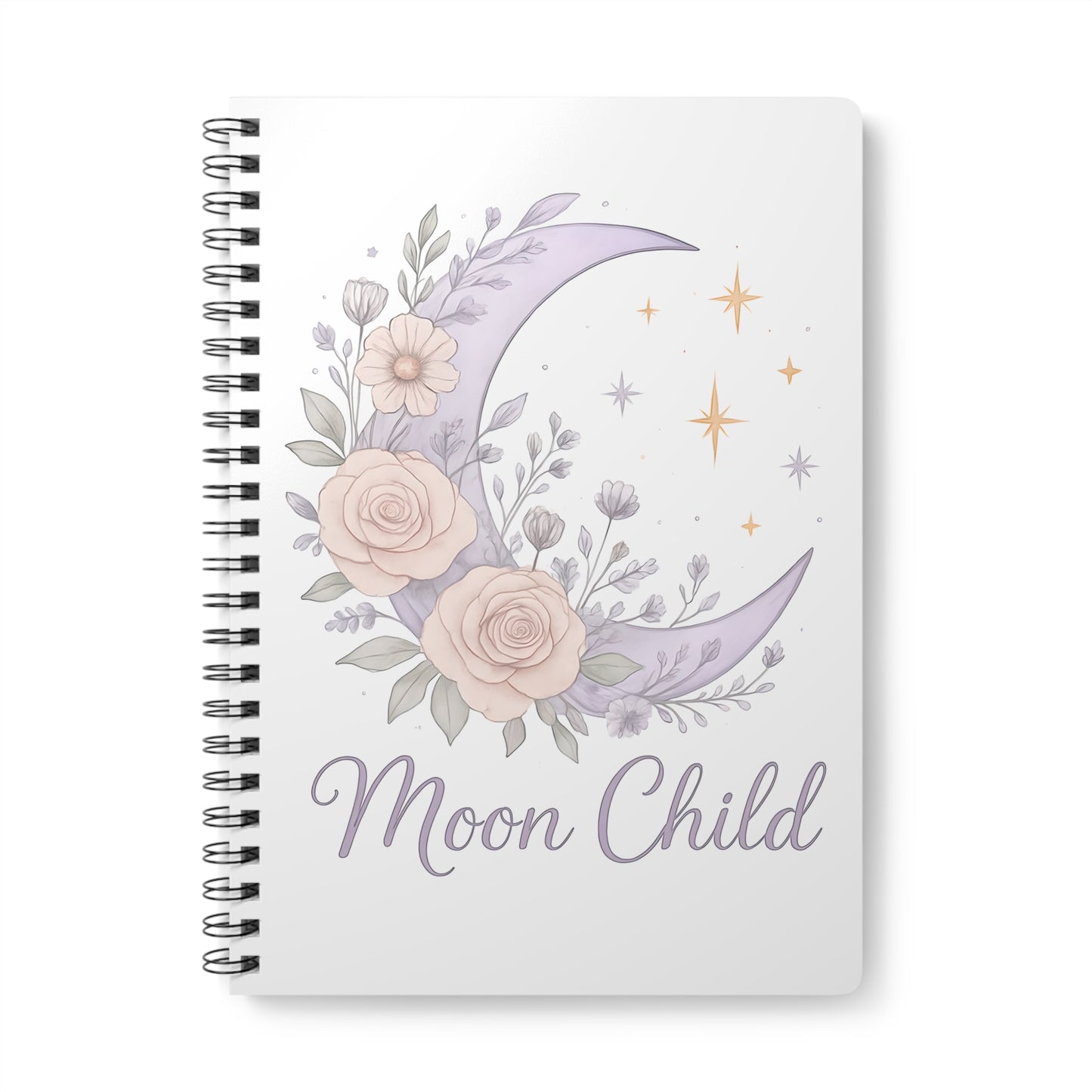 Moon Child Witch Notebook, this magical journal serves as your personal Book of Shadows, perfect for shadow work and mindfulness exercises.