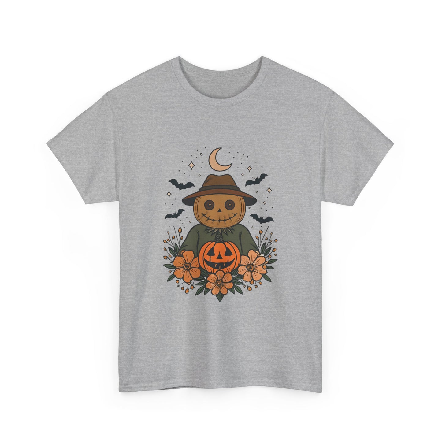 Halloween Scarecrow Tee, This t-shirt is a great gift for friends and family who love the autumn season and enjoy participating in harvest festivals or Halloween parties